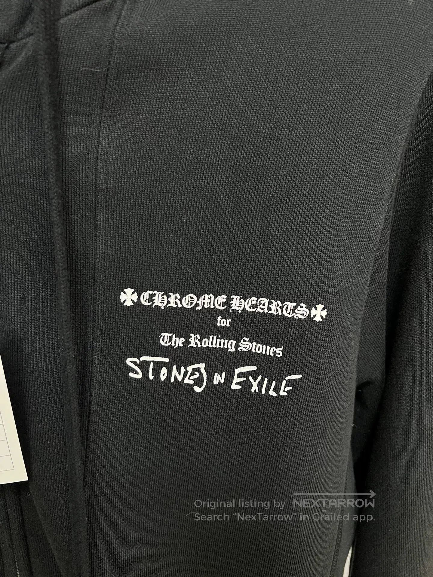 Chrome Hearts chrome hearts x rolling stones waffle hoodie. Size US M / EU 48-50 / 2 - 3 Thumbnail