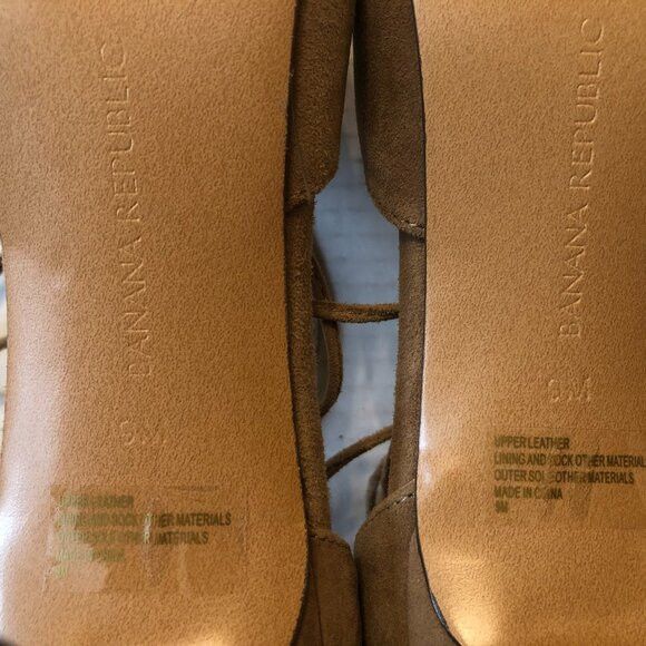 Banana Republic Banana Republic women's tan leather high heel shoes size:9M Size US 9 / IT 39 - 9 Thumbnail