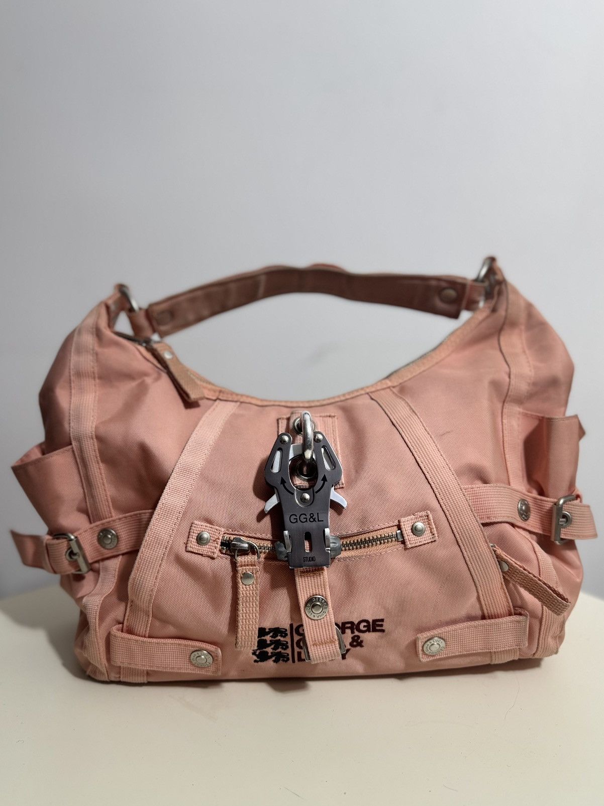 Vintage 2009 GG&L POPALICIOUS ORANGE SHOULDER BAG