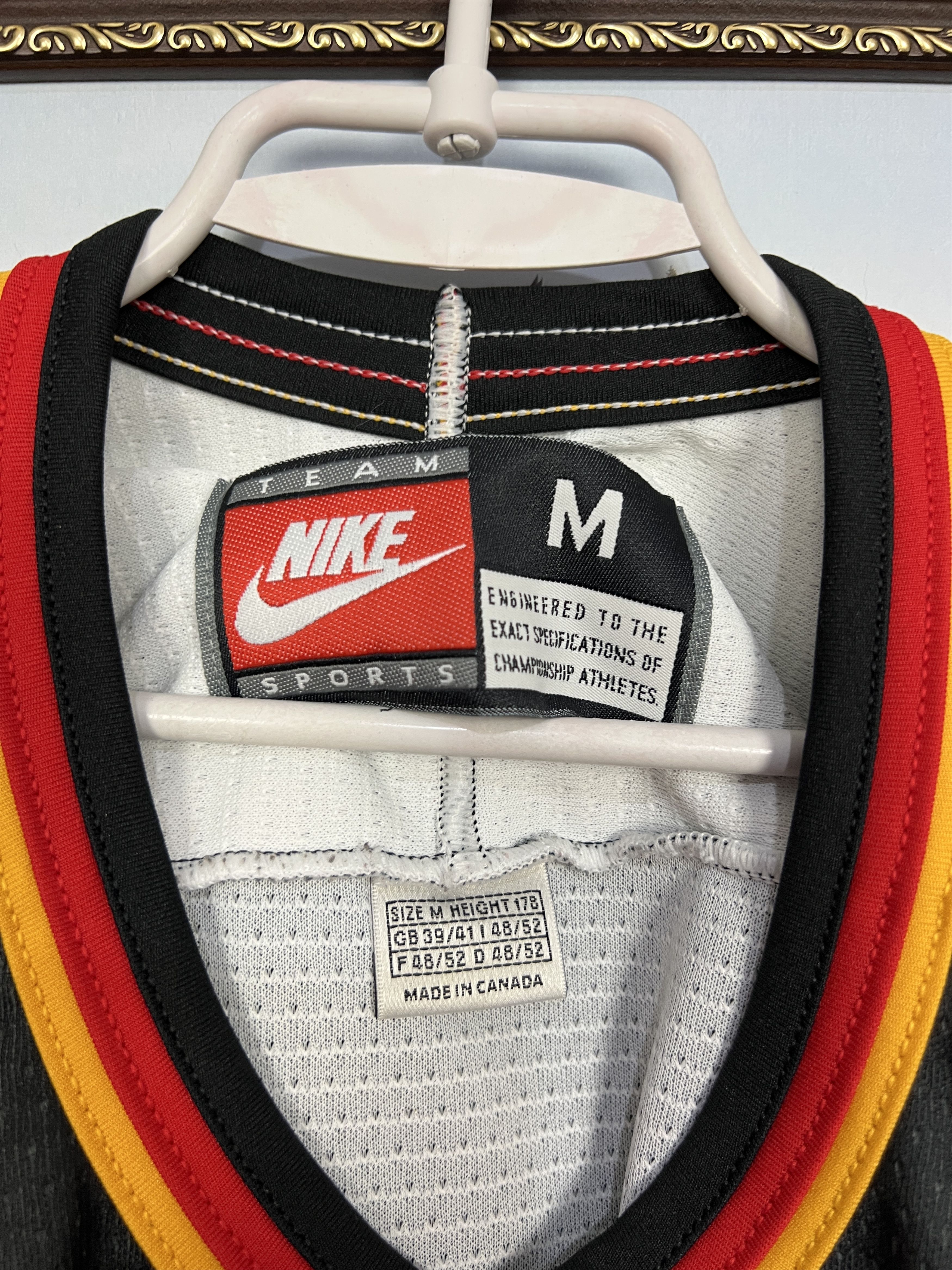 Nike Vintage Germany Deutschland Ice Hockey Jersey Shirt Trikot Size US M / EU 48-50 / 2 - 8 Thumbnail