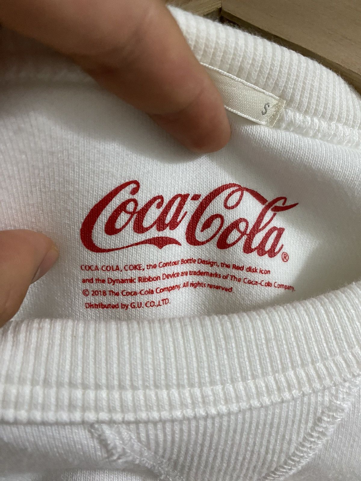 Coca Cola × GU × Japanese Brand Coca cola GU 2018 sweatshirt Size US S / EU 44-46 / 1 - 3 Thumbnail