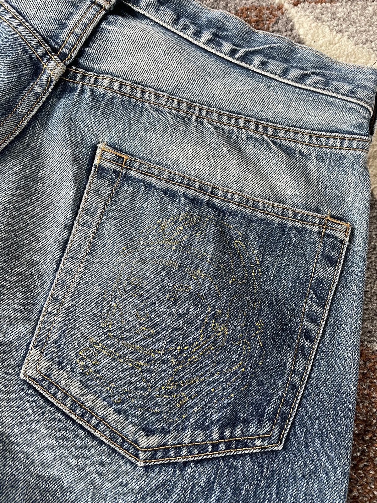Billionaire Boys Club OG BBC Ice Cream Running Dog Denim Jeans Size US 30 / EU 46 - 6 Thumbnail