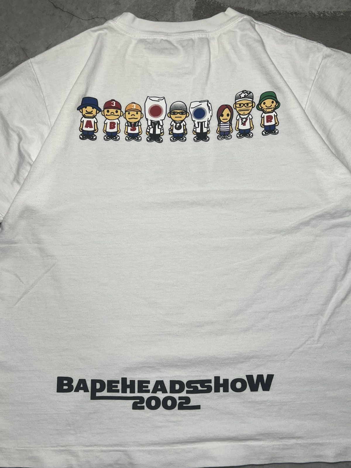 Japanese Brand Bape A Bathing Ape “Heads Show 2002 Size US L / EU 52-54 / 3 - 9 Thumbnail