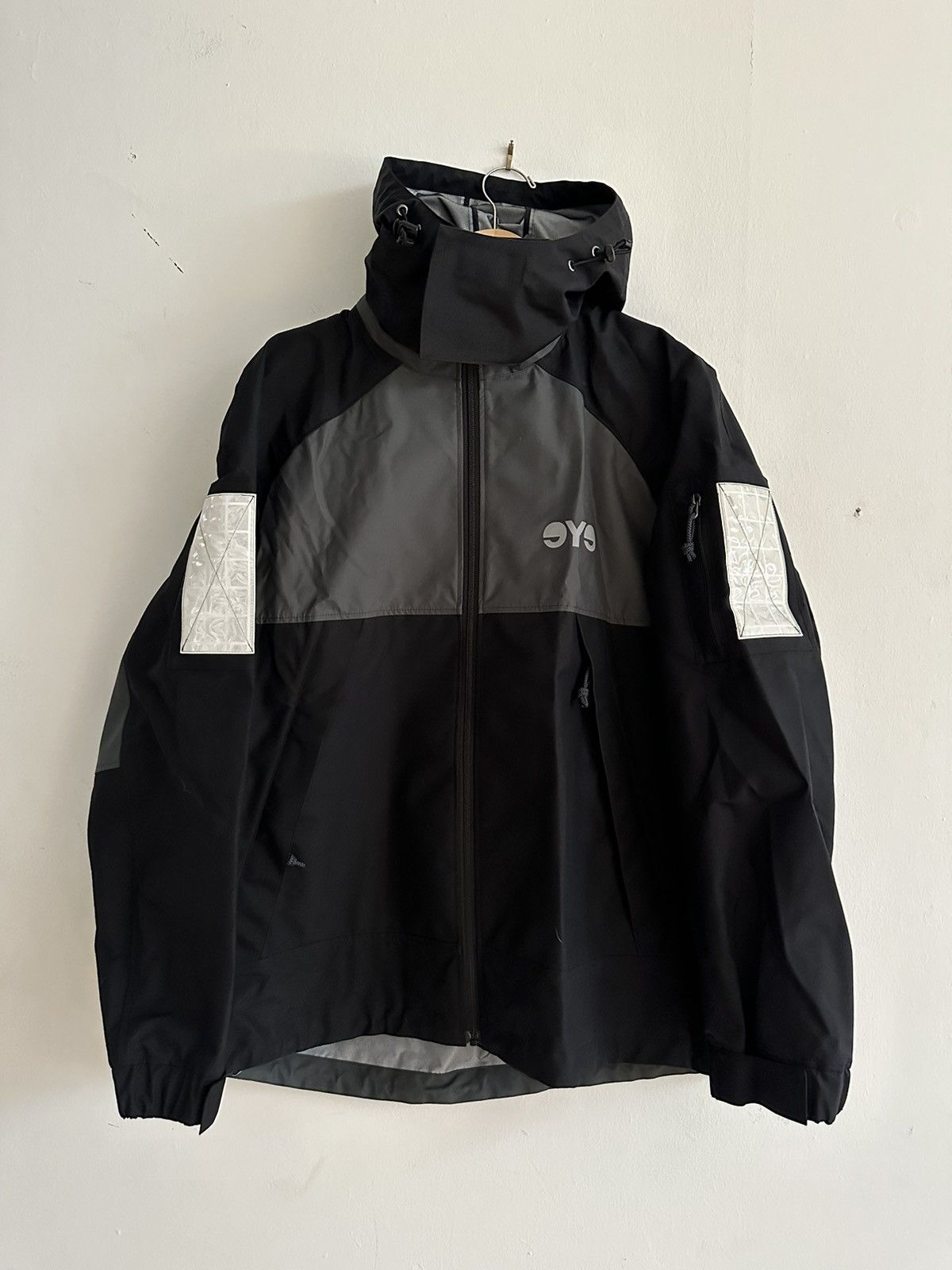 Junya Watanabe Junya Watanabe FW18 Waterproof 3M Panel Jacket | Grailed