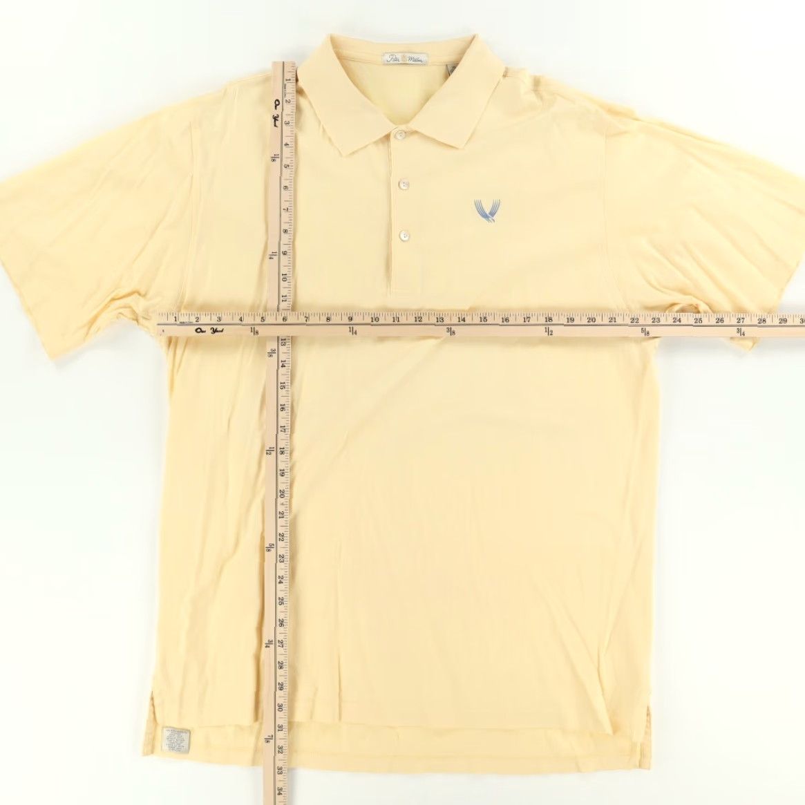 Peter Millar VTG Peter Millar Valhalla Polo Shirt Yellow Mens XL Shirt Size US XL / EU 56 / 4 - 3 Thumbnail