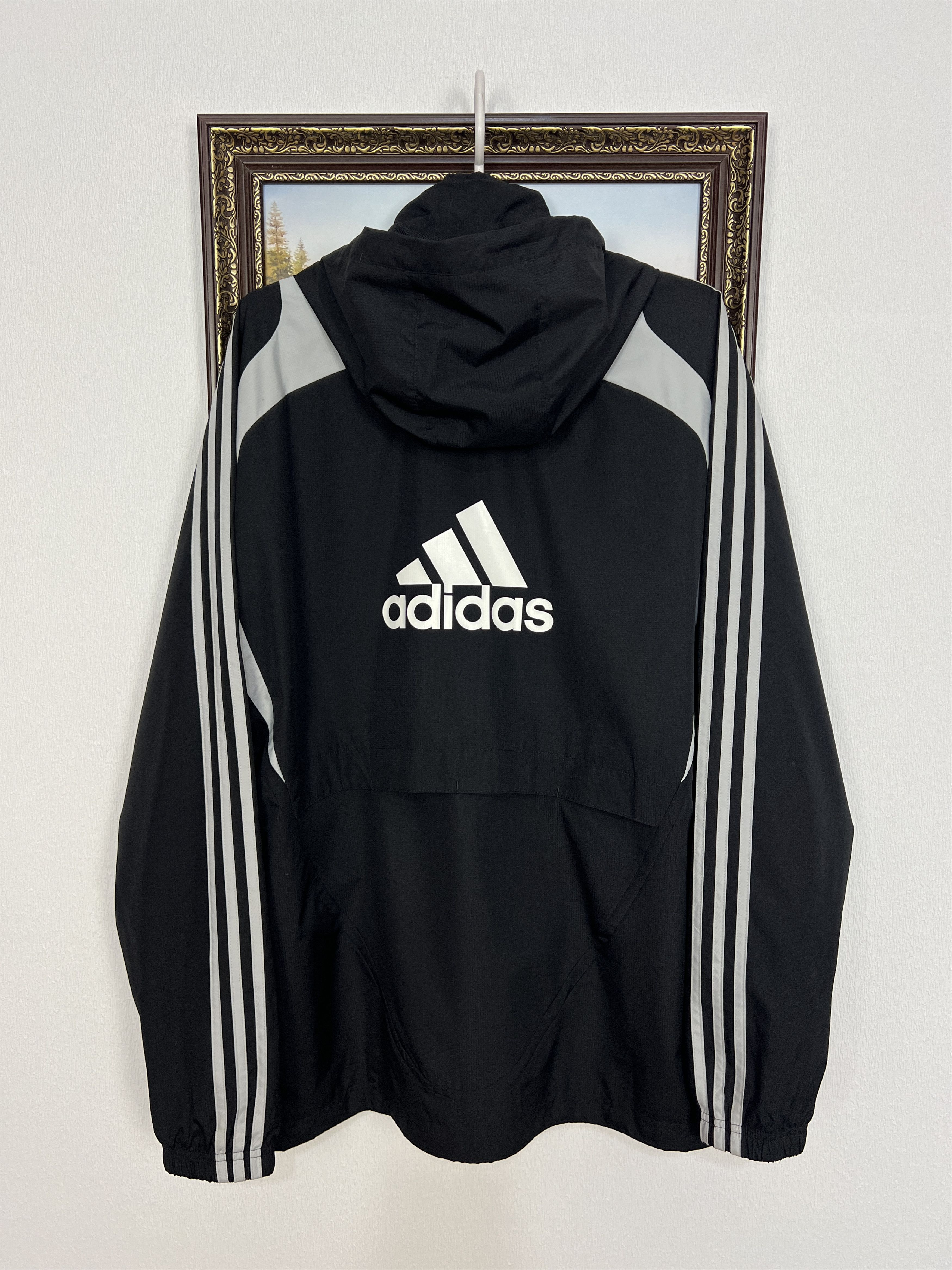 Adidas Vintage Liverpool Football Jacket Soccer Hooded Track Top Size US M / EU 48-50 / 2 - 13 Thumbnail