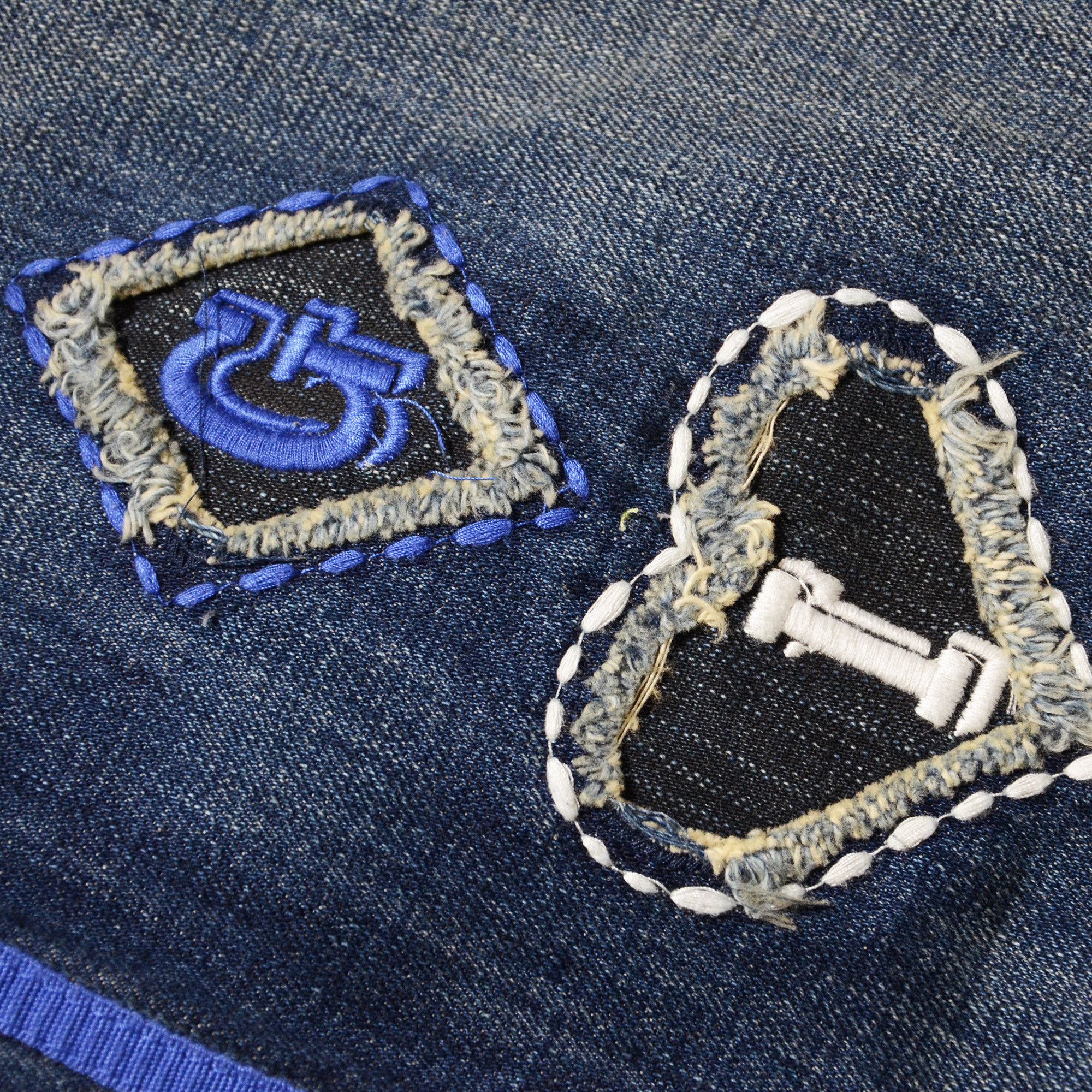 Marithe + Francois Girbaud M+FG Denim Shorts Y2K Hiphop 2006 Craft Size US 34 / EU 50 - 4 Thumbnail