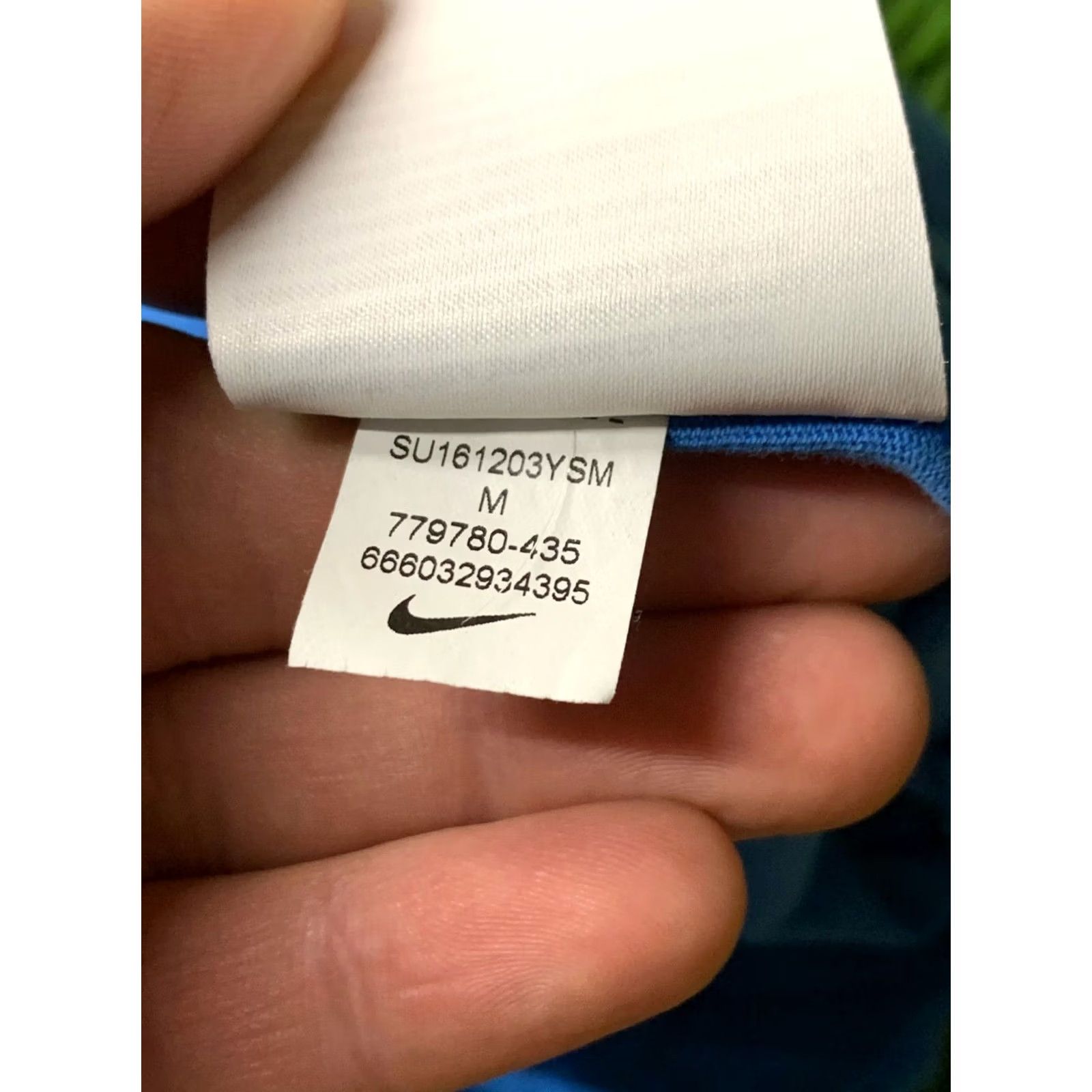 Nike NIKE T-Shirt Men Casual Sleeveless Vest 2016 Blue M Medium Slim Solid Logo 100% Cotton jersey Vintage No Size US M / EU 48-50 / 2 - 6 Thumbnail