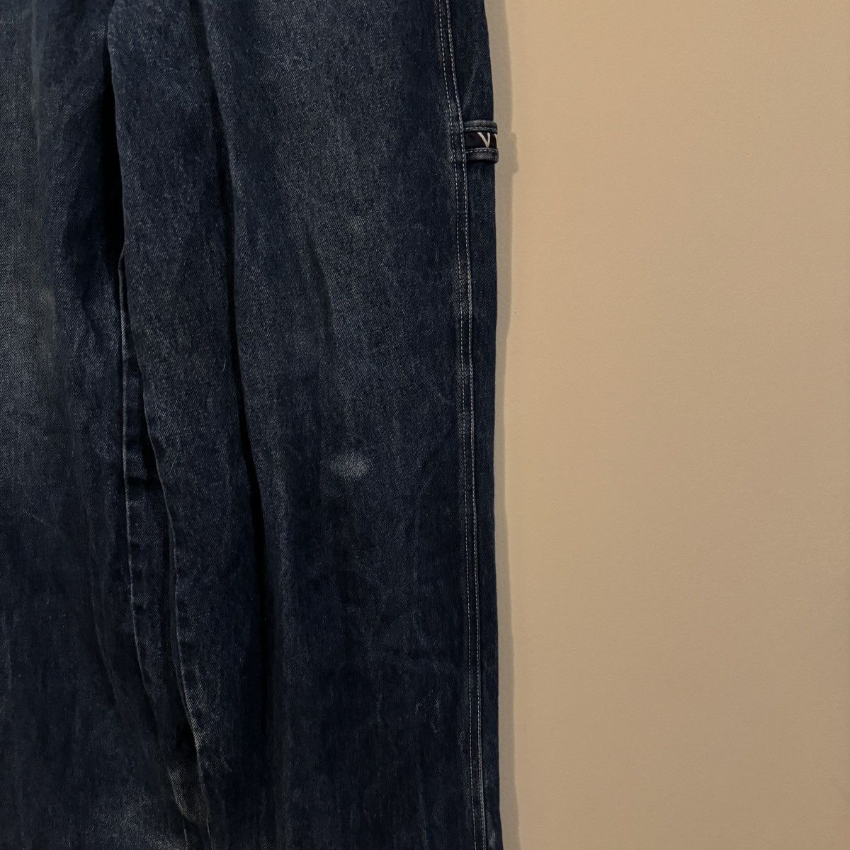 Vintage VINTAGE Y2K BAGGY DENIM BLUE VIBES SKATER JEANS JNCO STYLE Size US 32 / EU 48 - 11 Thumbnail