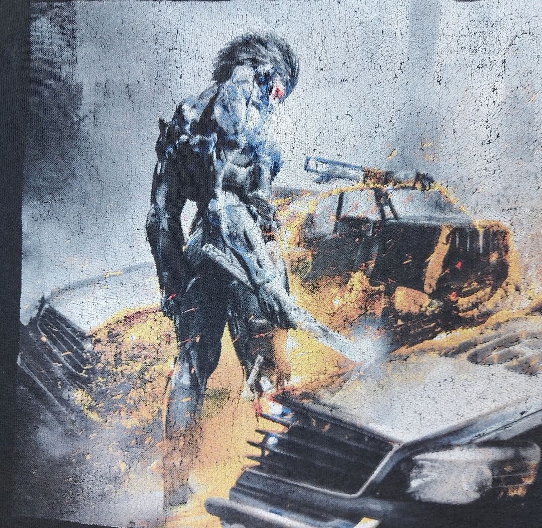 Playstation 2013 Metal Gear Rising Revengeance Raiden Konami TEE Size US XL / EU 56 / 4 - 6 Thumbnail