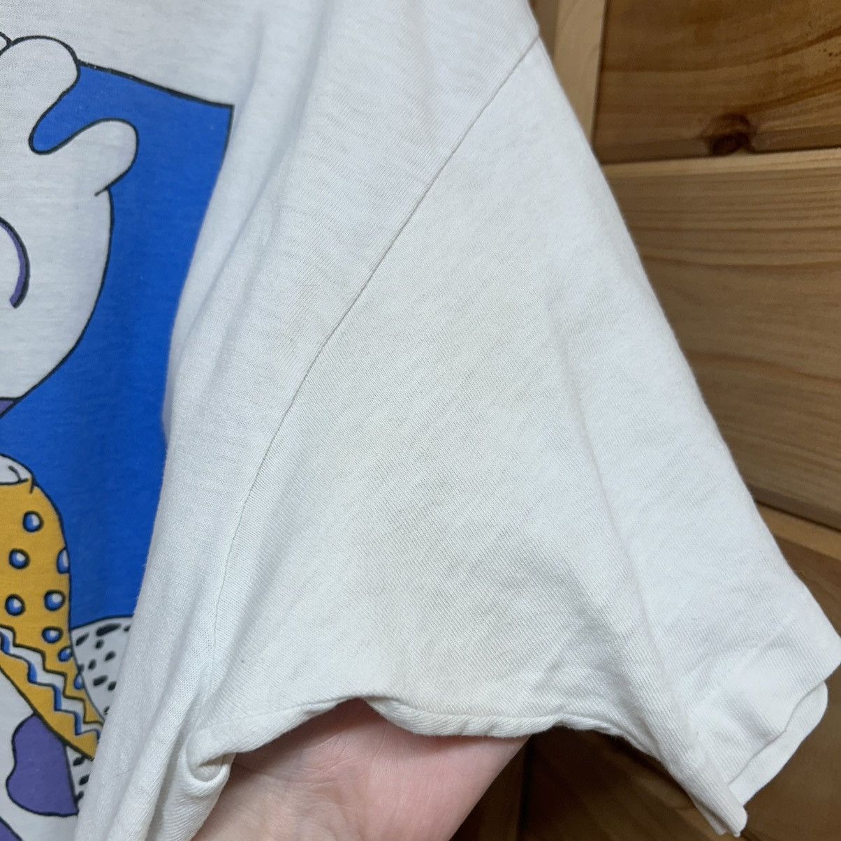 Vintage Vintage 1991 Texas “Cow-O-Tee” Funny Cow Art Style T Shirt Size US XL / EU 56 / 4 - 5 Thumbnail