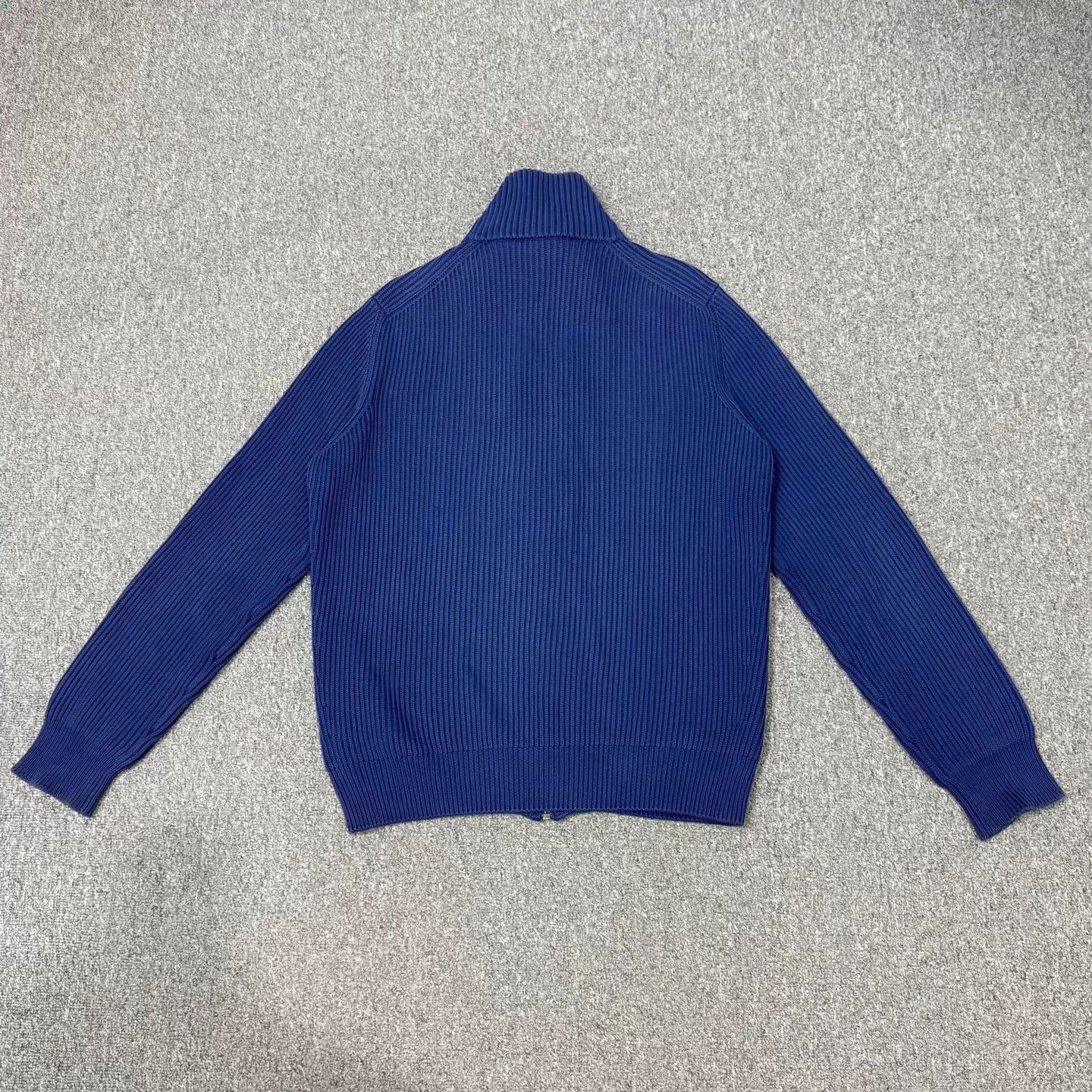Prada Prada blue wool zip jacket 52 99 new Size US L / EU 52-54 / 3 - 2 Thumbnail