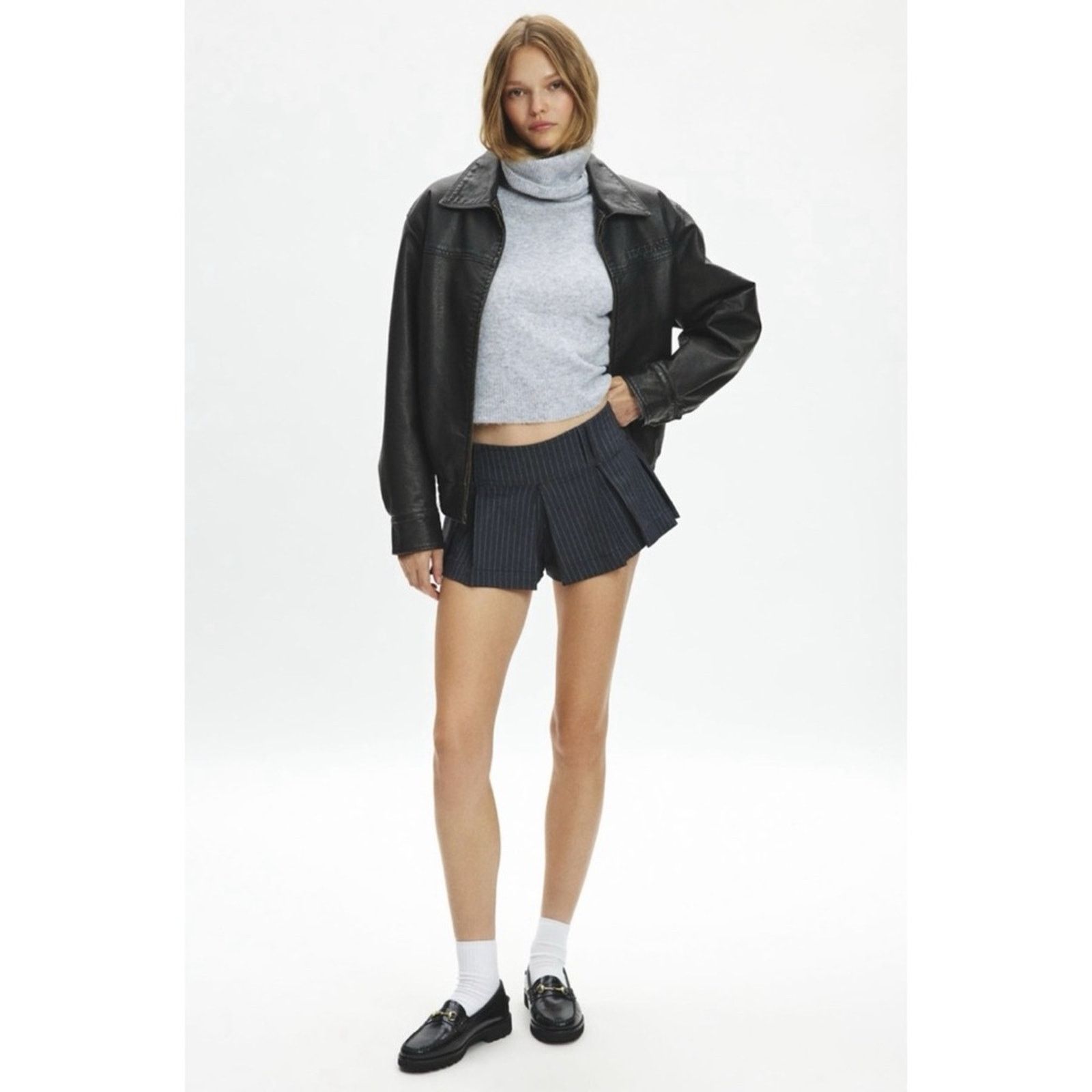 Bdg Urban Outfitters BDG Lake Cropped Turtleneck Sweater S Size S / US 4 / IT 40 - 14 Thumbnail