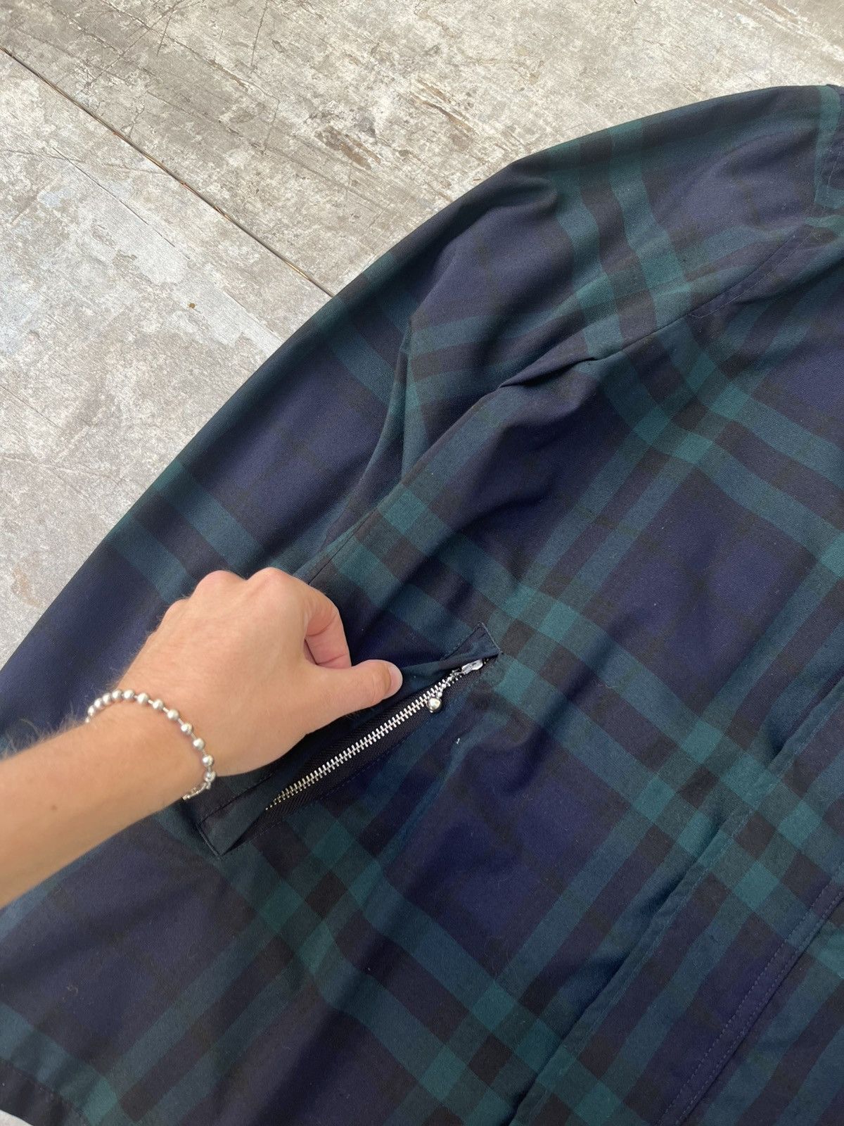 Hysteric Glamour Vintage Hysteric Glamour Plaid Slant Pocket Jacket Size US L / EU 52-54 / 3 - 6 Thumbnail