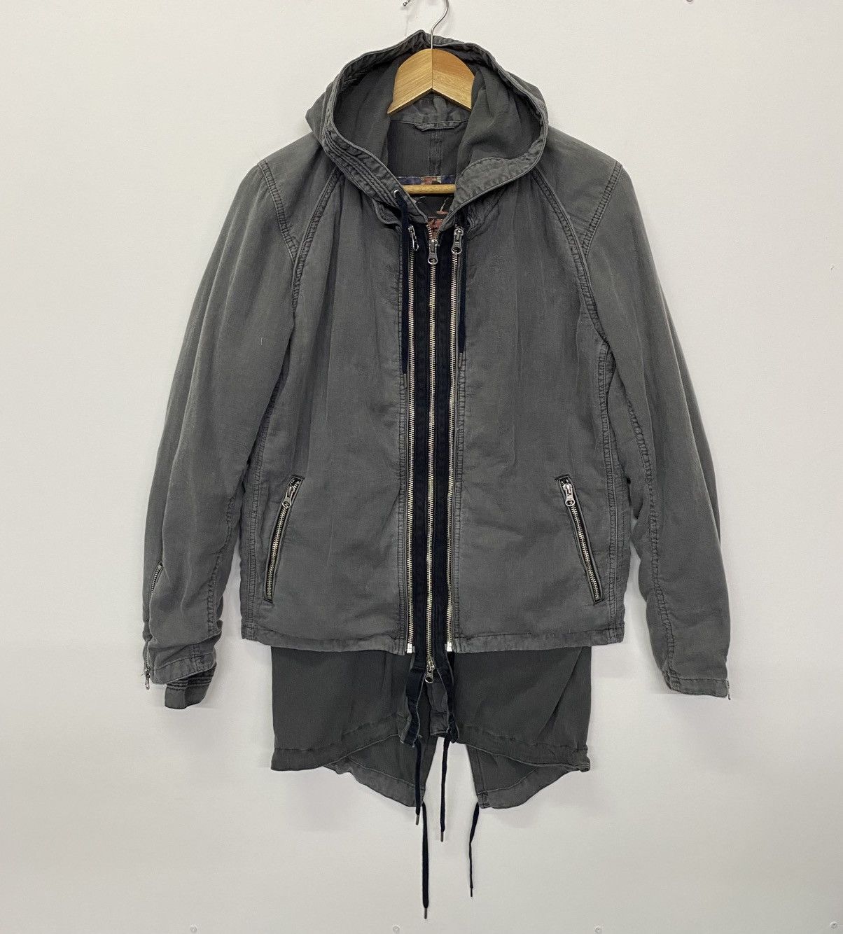 PPFM Punk Bondage Opium Gothic Light Parka
