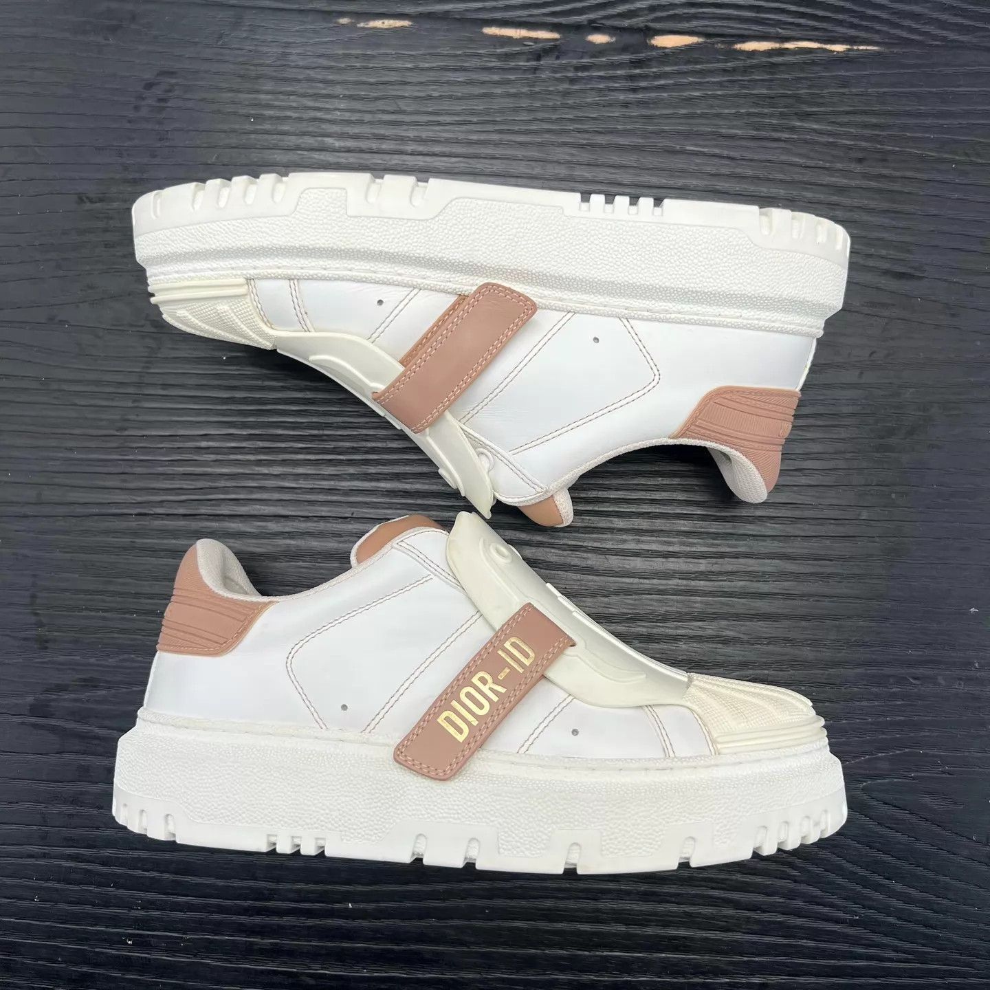 Dior Dior Nude Pink Shell Toe Sneakers Women's 35 Size US 4.5 / IT 34.5 - 5 Thumbnail