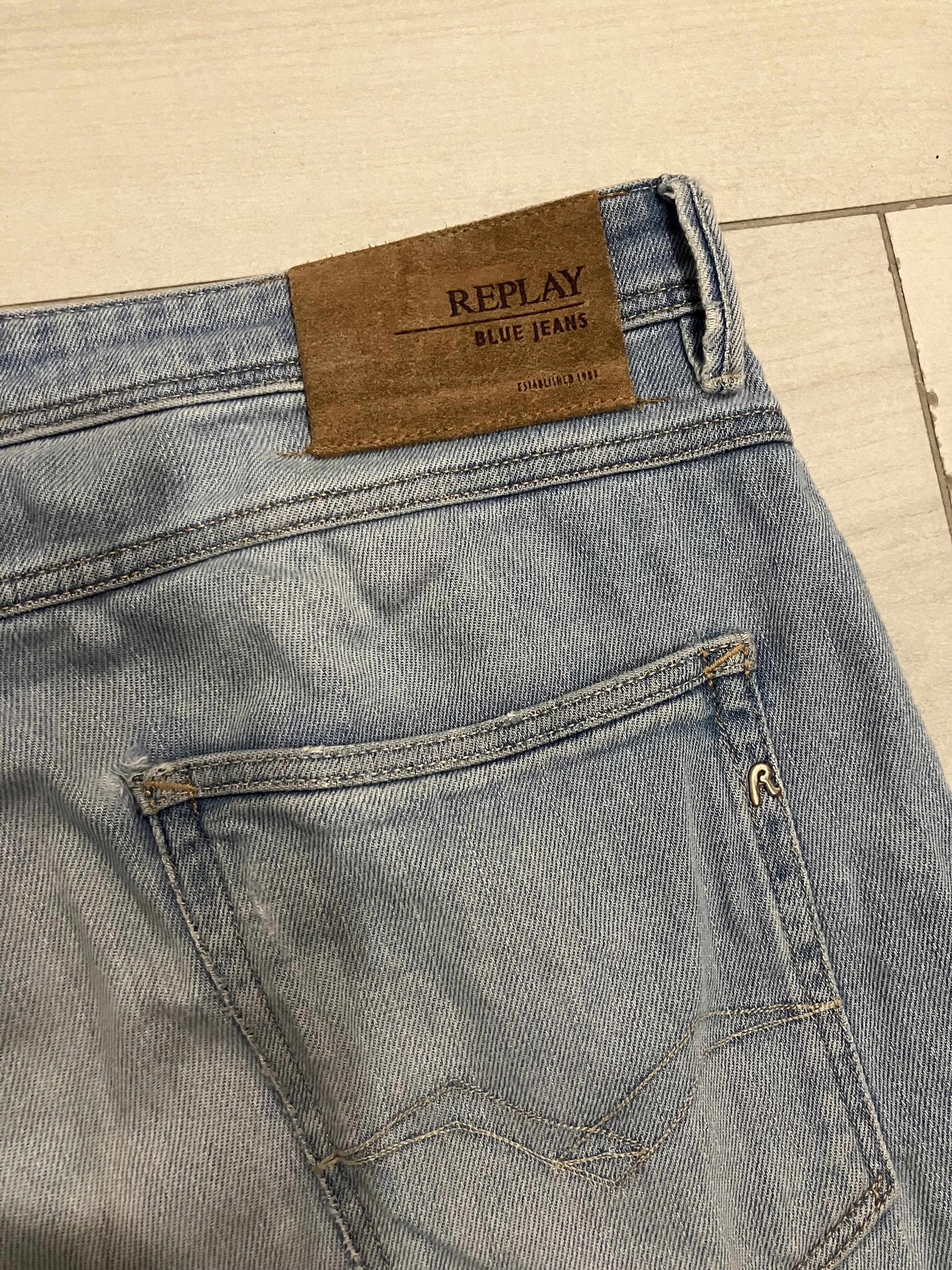 Replay Willbi Regular Slim Fit Size US 34 / EU 50 - 8 Thumbnail