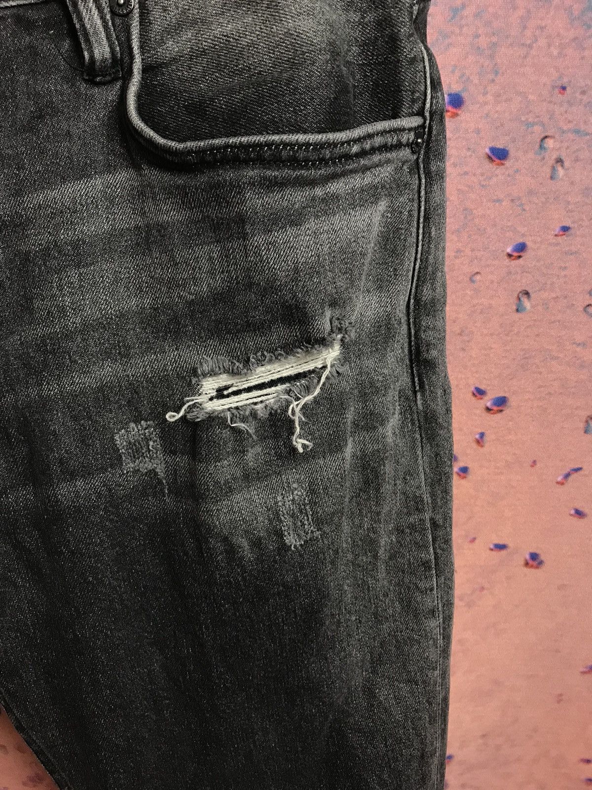 Allsaints Allsaints luxury distressed denim jeans size 31-32 Size US 31 - 4 Thumbnail