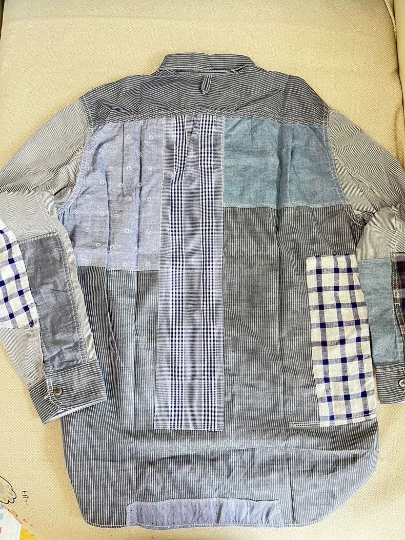 Junya Watanabe Junya Watanabe Man Patchwork Shirt. Size US S / EU 44-46 / 1 - 2 Thumbnail