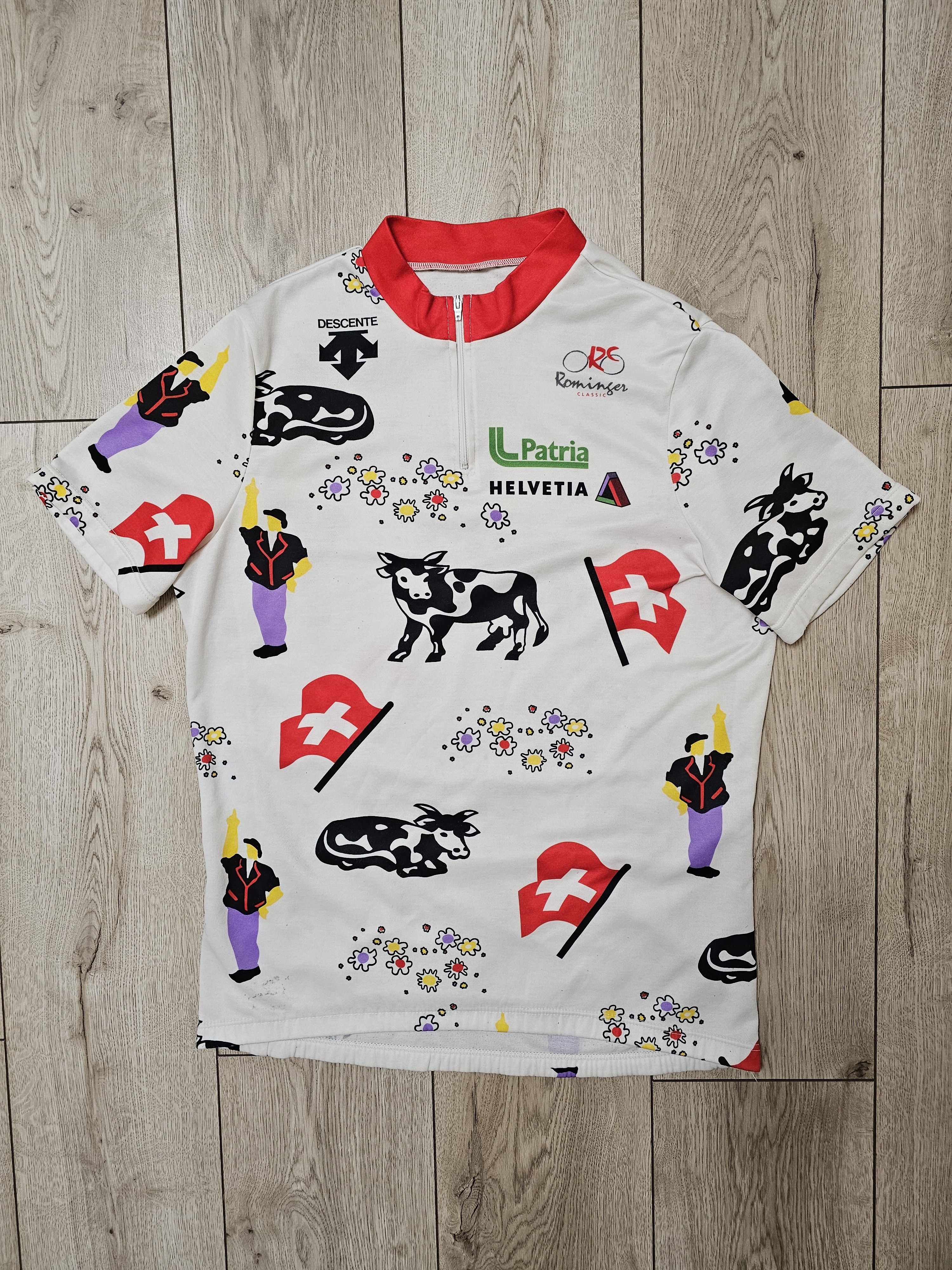 Vintage VINTAGE TONY ROMINGER CYCLING JERSEY 90s CYCLING DESCENTE Size US XL / EU 56 / 4 - 1 Thumbnail