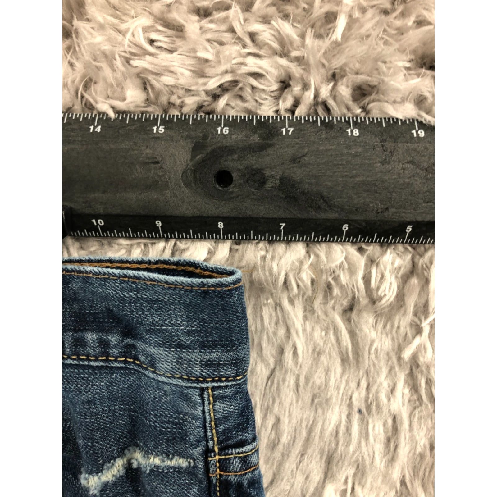 American Eagle Outfitters American Eagle Relaxed Straight Jeans Mens 31x32 Mid Rise Blue Denim Jeans Size US 31 - 2 Thumbnail