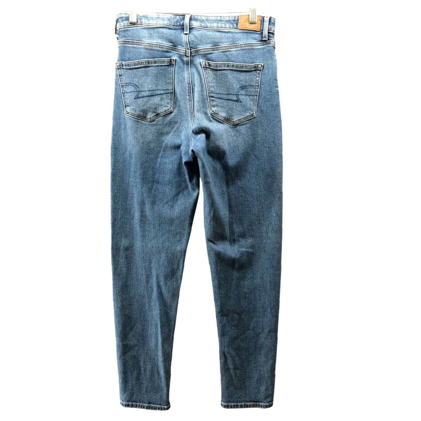 American Eagle Outfitters VINTAGE American Eagle Mom Jeans 4 Blue Medium Wash Stretch Womens 4 Jeans 5-Pocket Denim Rise High Regular Size 27" / US 4 / IT 40 - 2 Thumbnail