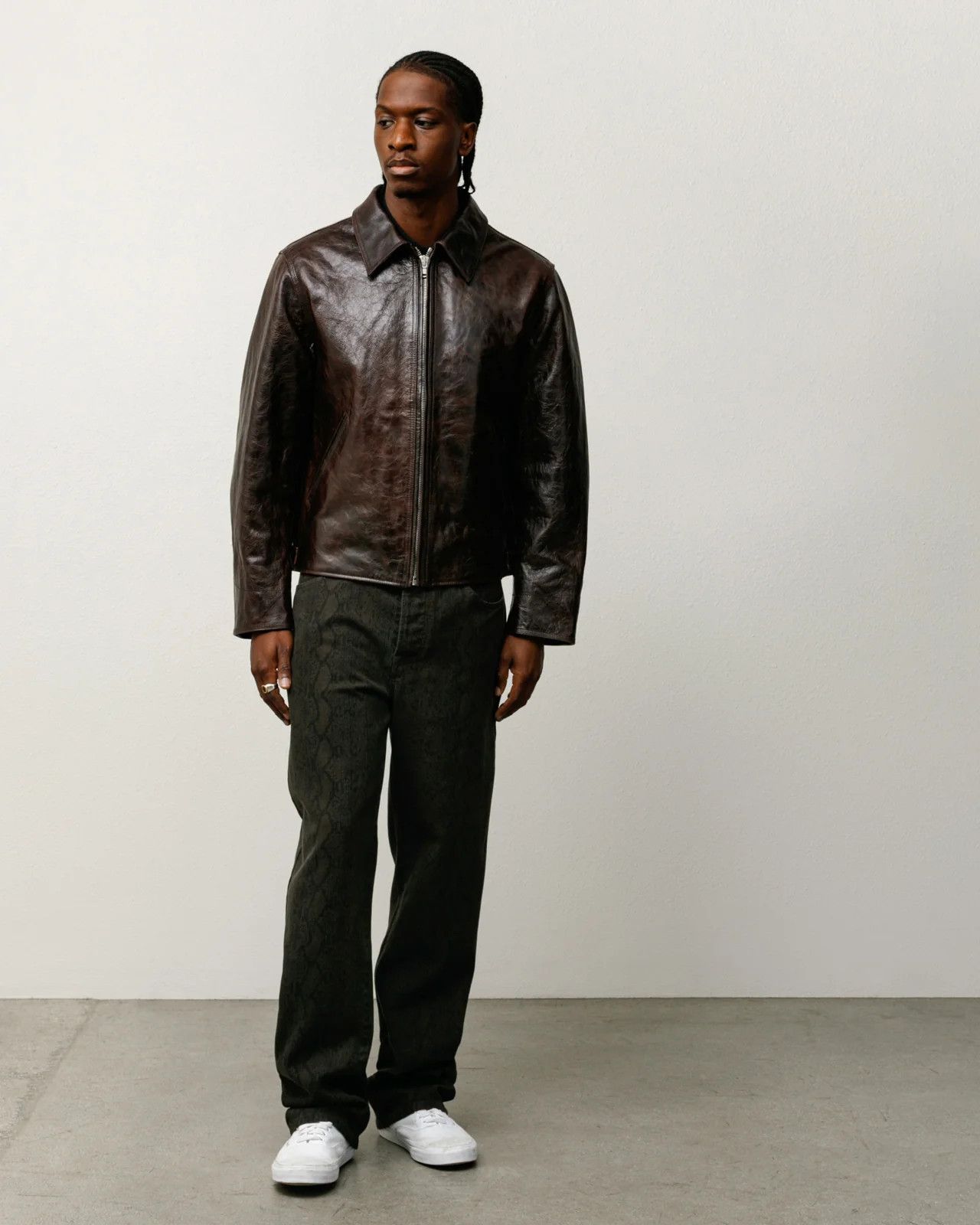 Stussy Stussy Leather Garage Jacket Size US S / EU 44-46 / 1 - 5 Thumbnail