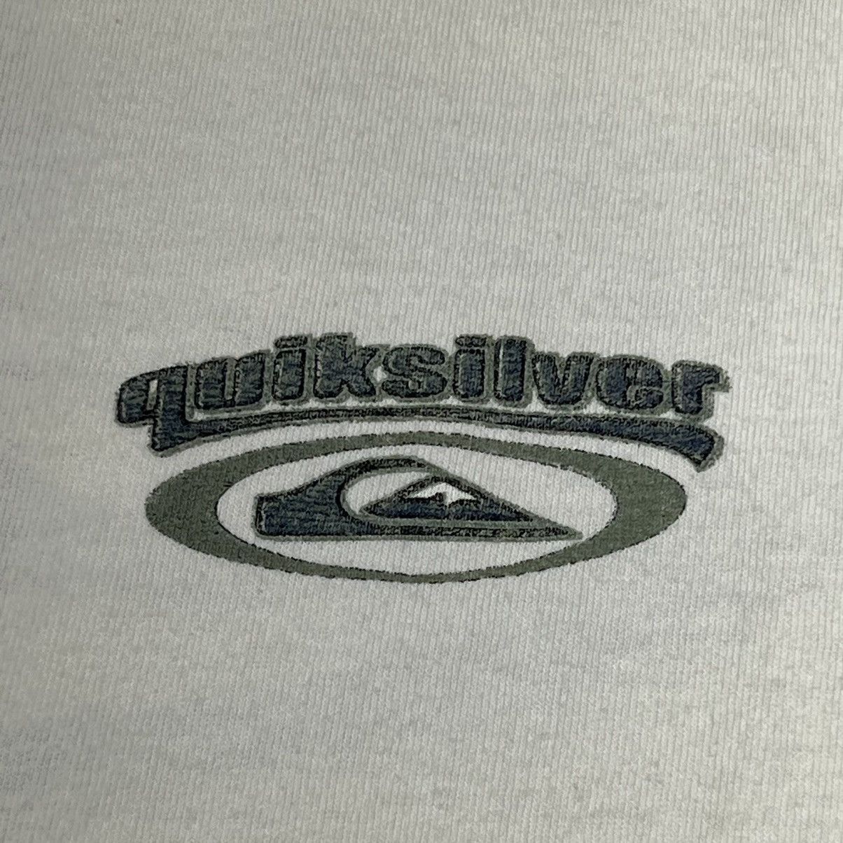 Quiksilver × Vintage Quiksilver Tee Shirt White Sleeveless Tank Graphic Logo Size US XL / EU 56 / 4 - 8 Thumbnail