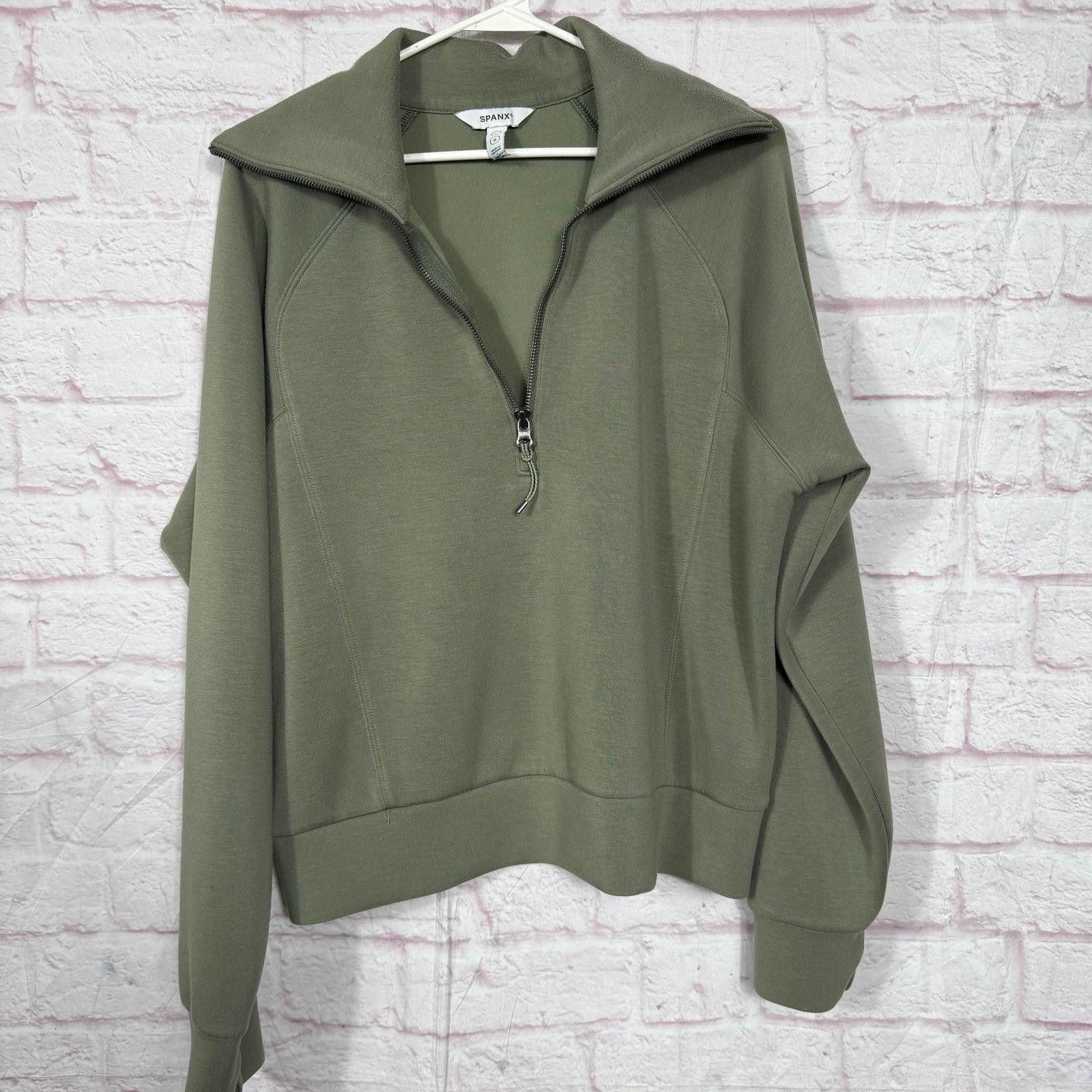 Domenico Spano Spanx AirEssentials Half Zip Pullover Size Large Size ONE SIZE - 3 Thumbnail