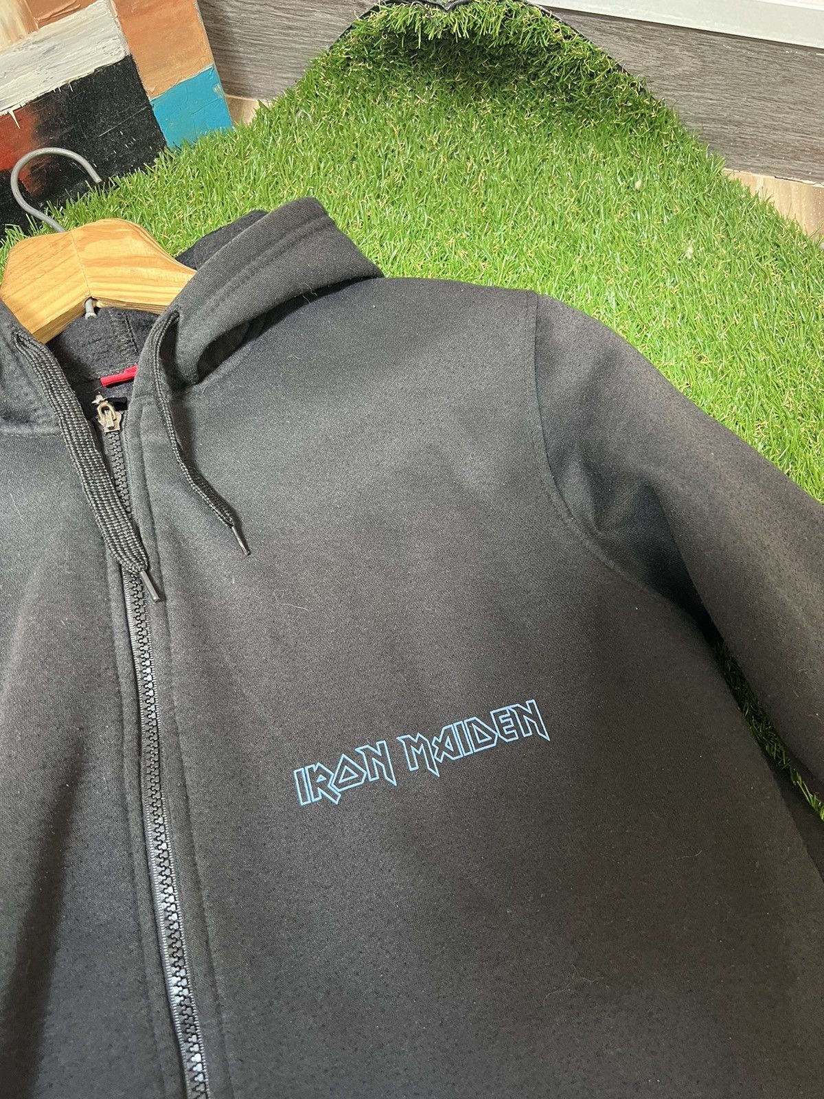 Iron Maiden × Vintage IRON MAIDEN THE Final Frontier 2010 y2k hoodie Size US M / EU 48-50 / 2 - 7 Thumbnail