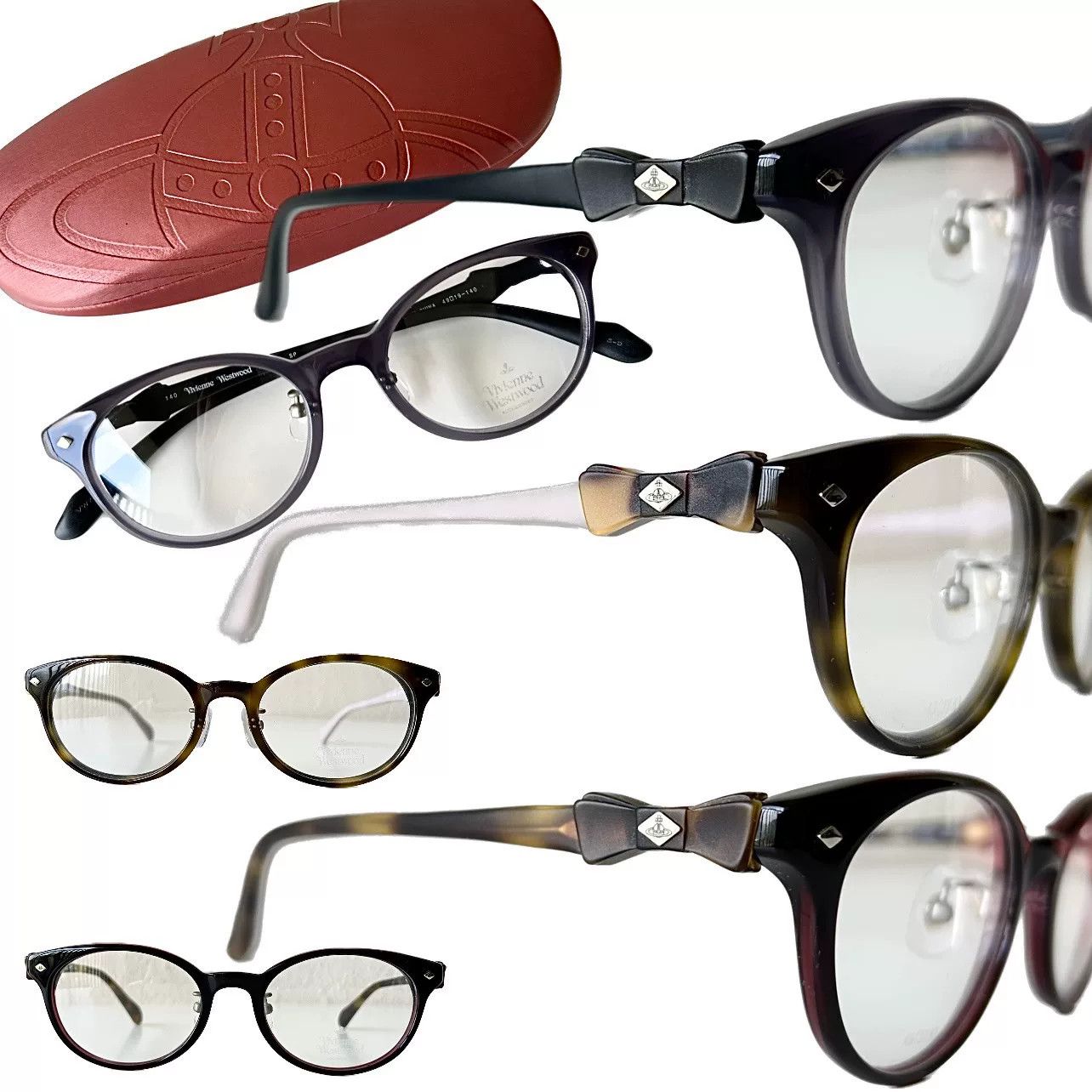 Vivienne Westwood Vivienne Westwood Saturn Bow Glasses Size ONE SIZE - 1 Thumbnail