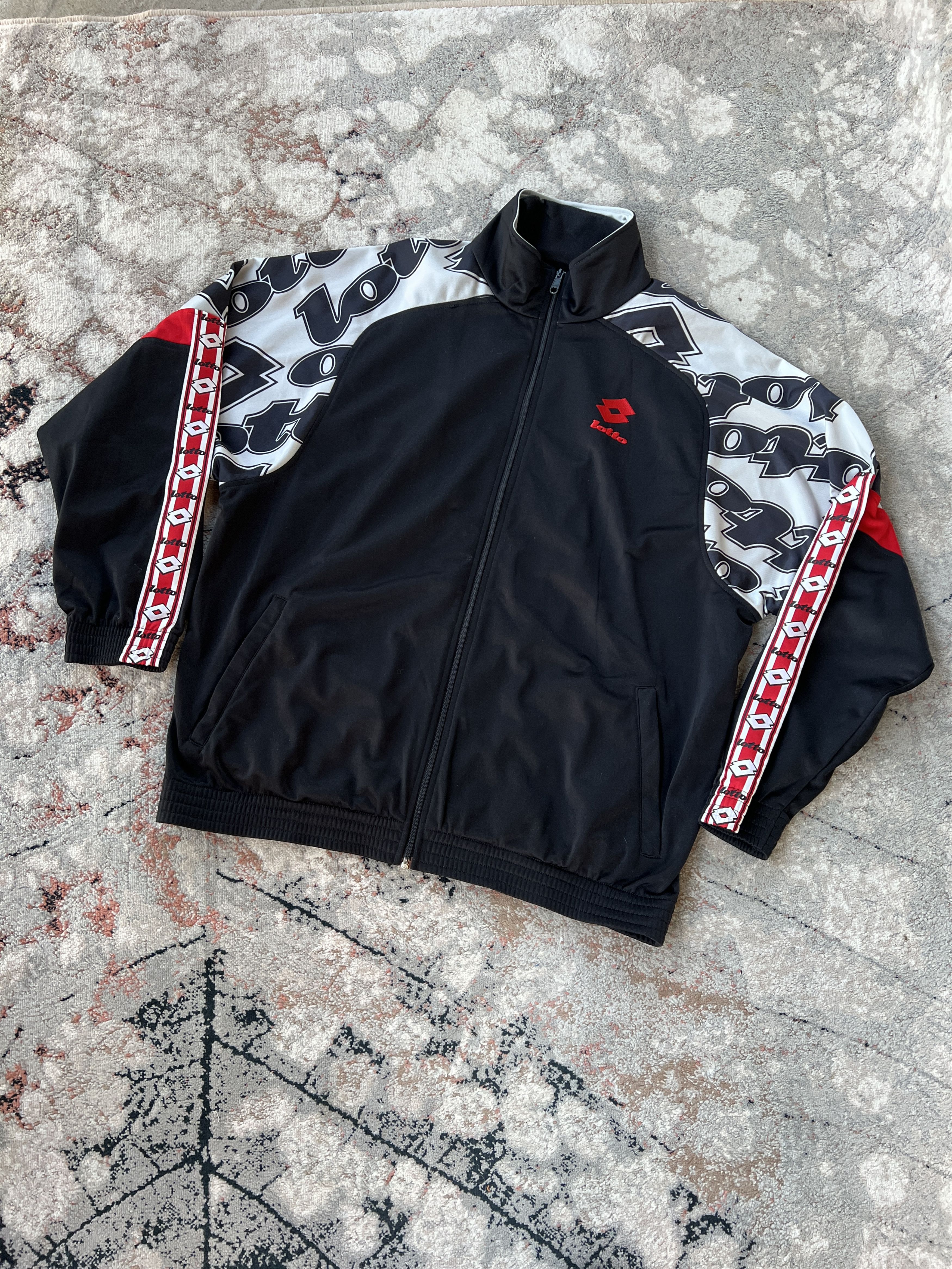 Lotto Sport Lotto Vintage Track Jacket Size US XL / EU 56 / 4 - 1 Thumbnail