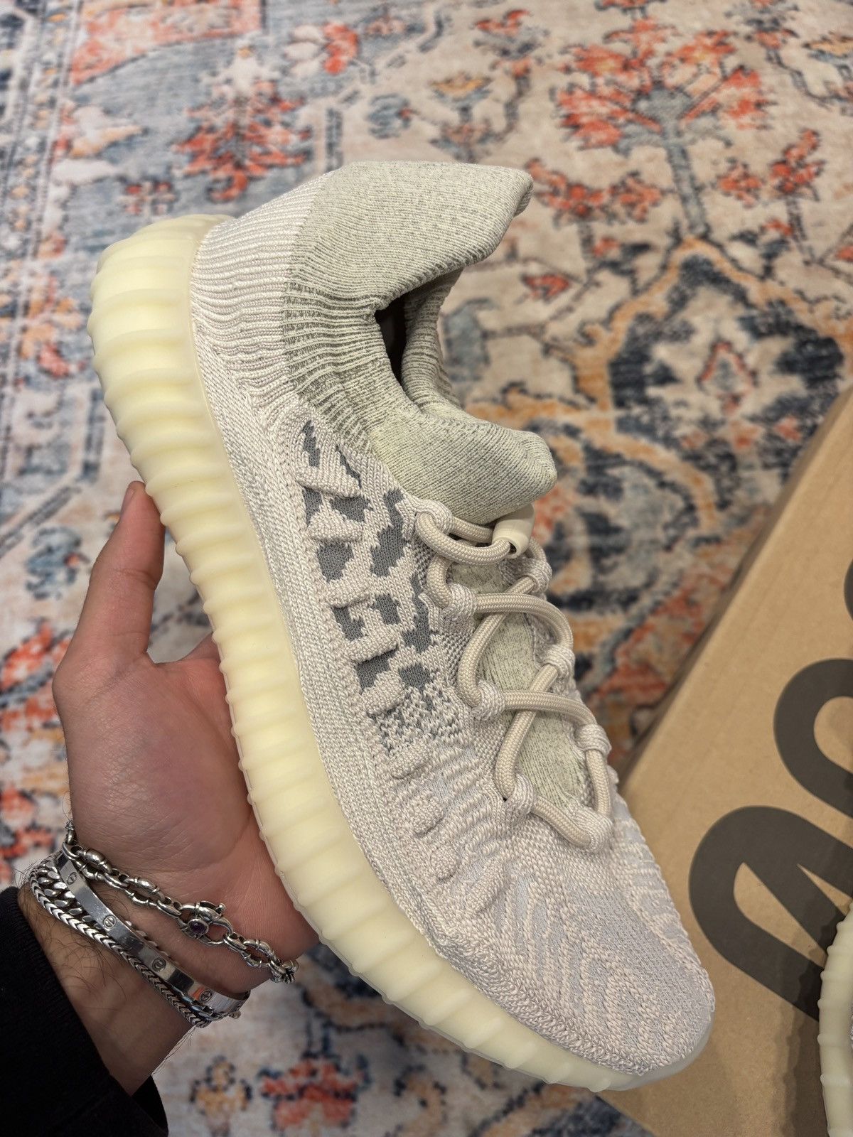 Adidas × Kanye West Adidas Yeezy 350 CMPCT Slate Bone Size US 9 / EU 42 - 2 Thumbnail
