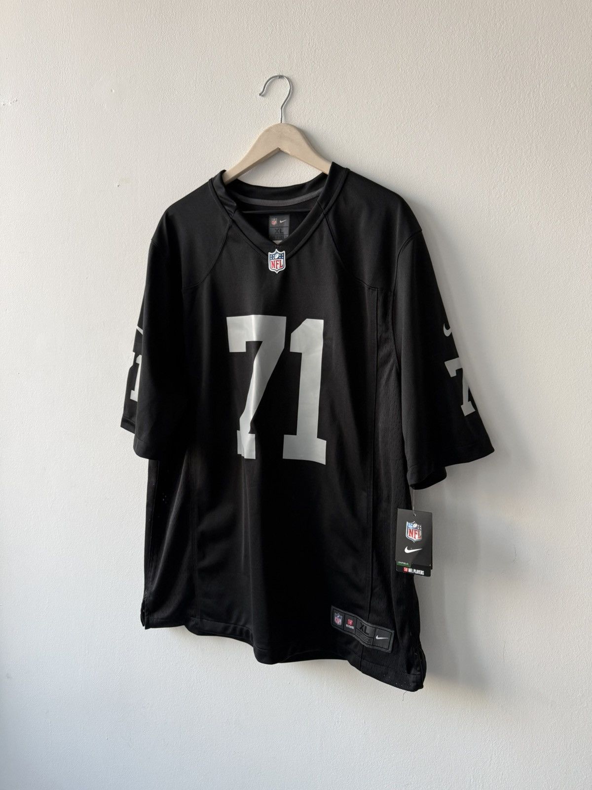 Nike Nike NFL Las Vegas Raiders Watson #71 Game Jersey Size XL Size US XL / EU 56 / 4 - 3 Thumbnail