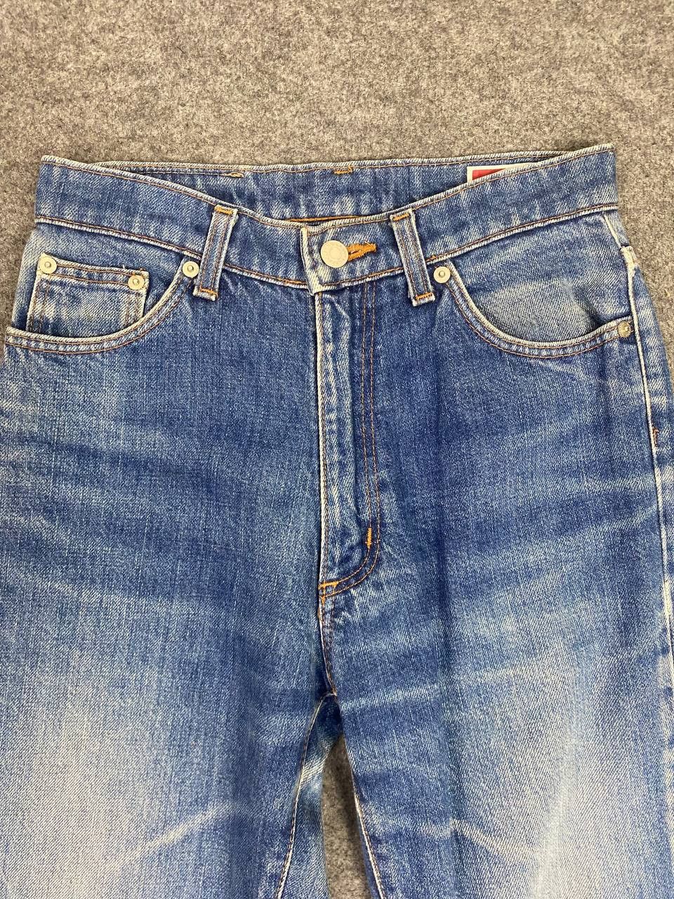 Wrangler vintage wrangler slightly distressed denim nice design Size US 28 / EU 44 - 9 Thumbnail