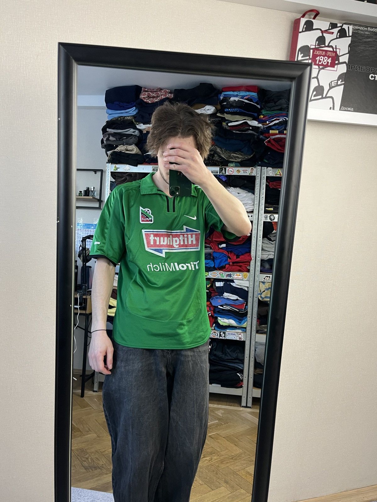 Nike Tirol Innsbruck 2001/02 Nike Vintage Soccer Jersey Rare Size US M / EU 48-50 / 2 - 2 Thumbnail
