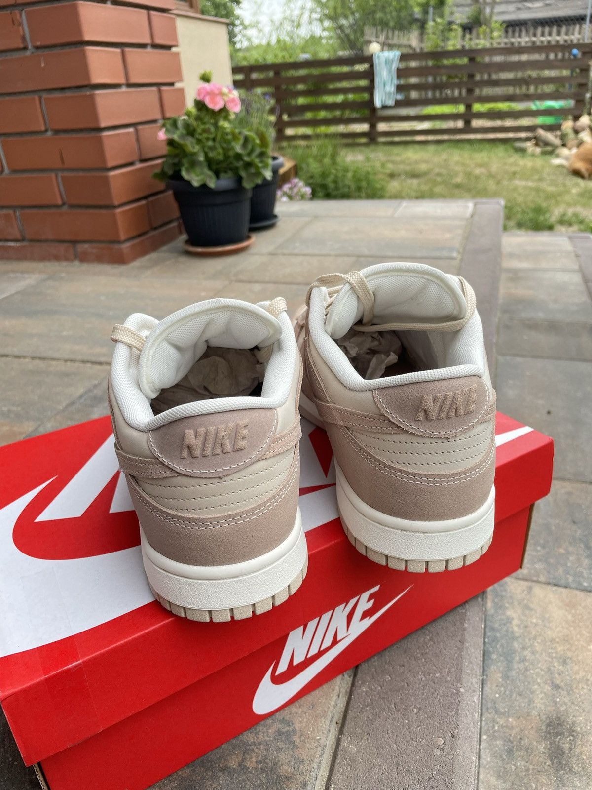 Nike Nike Dunk Low SE 42 Sanddrift Size US 8.5 / EU 41-42 - 4 Thumbnail