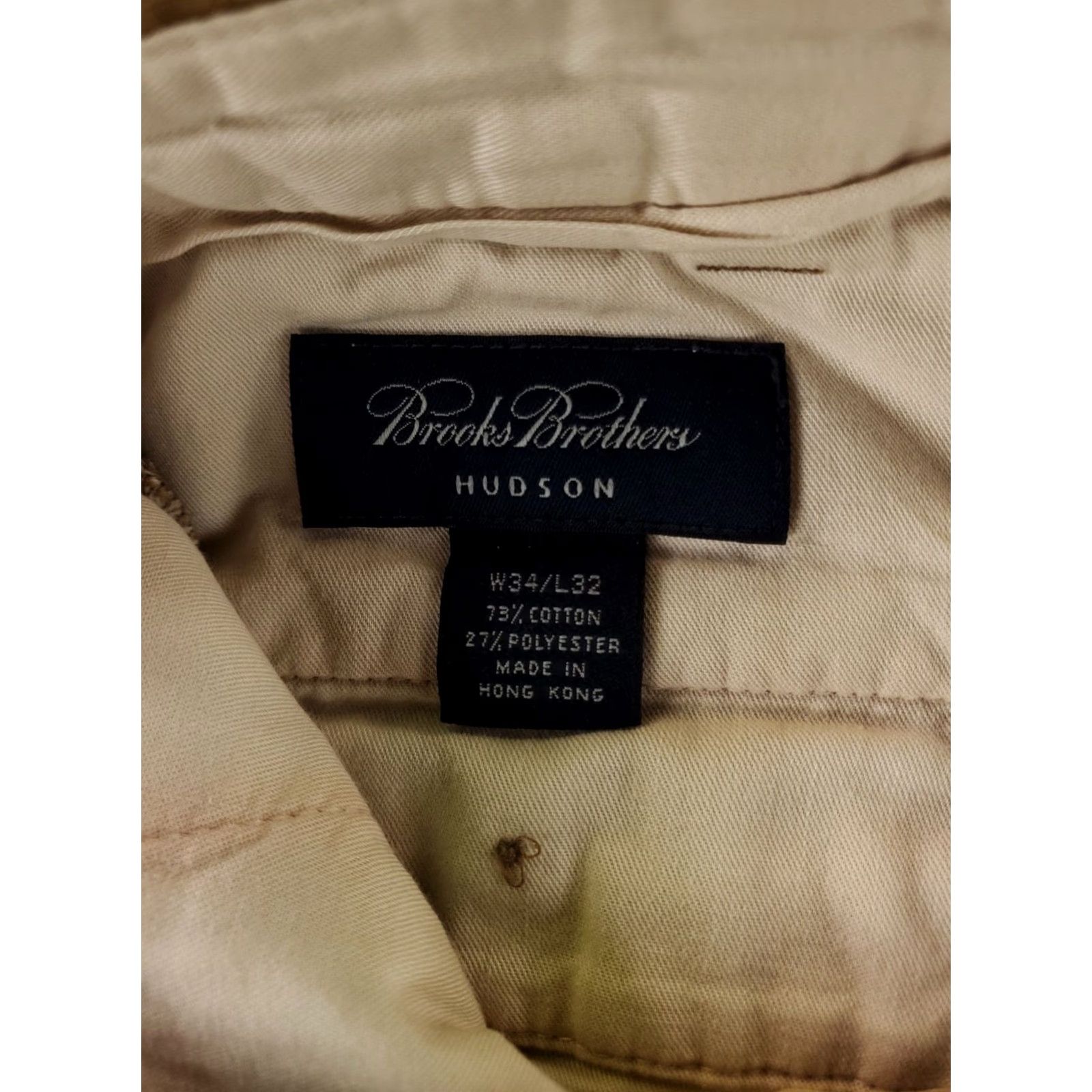 Brooks Brothers Brooks Brothers Pants Pinwale Corduroy Hudson Brown Mens 34x32 Brown Corduroy Casual Pants Mens 34 Inseam 32 Hudso n? Size US 34 / EU 50 - 2 Thumbnail