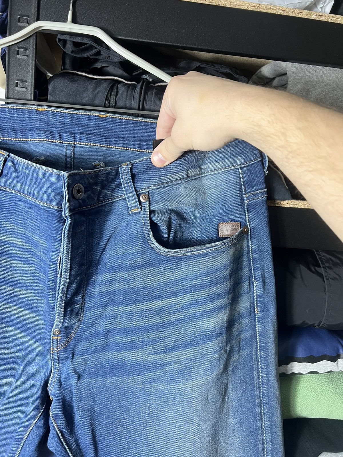 G-Star 🔥 G-Star RAW Revend Straight Jeans — Blue - Size 38 Size US 38 / EU 54 - 8 Thumbnail