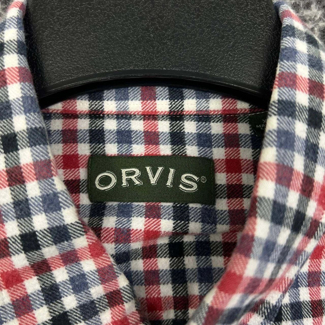 Orvis Orvis Button Down Shirt Men Flannel Plaid Cotton XL Size US XL / EU 56 / 4 - 5 Thumbnail