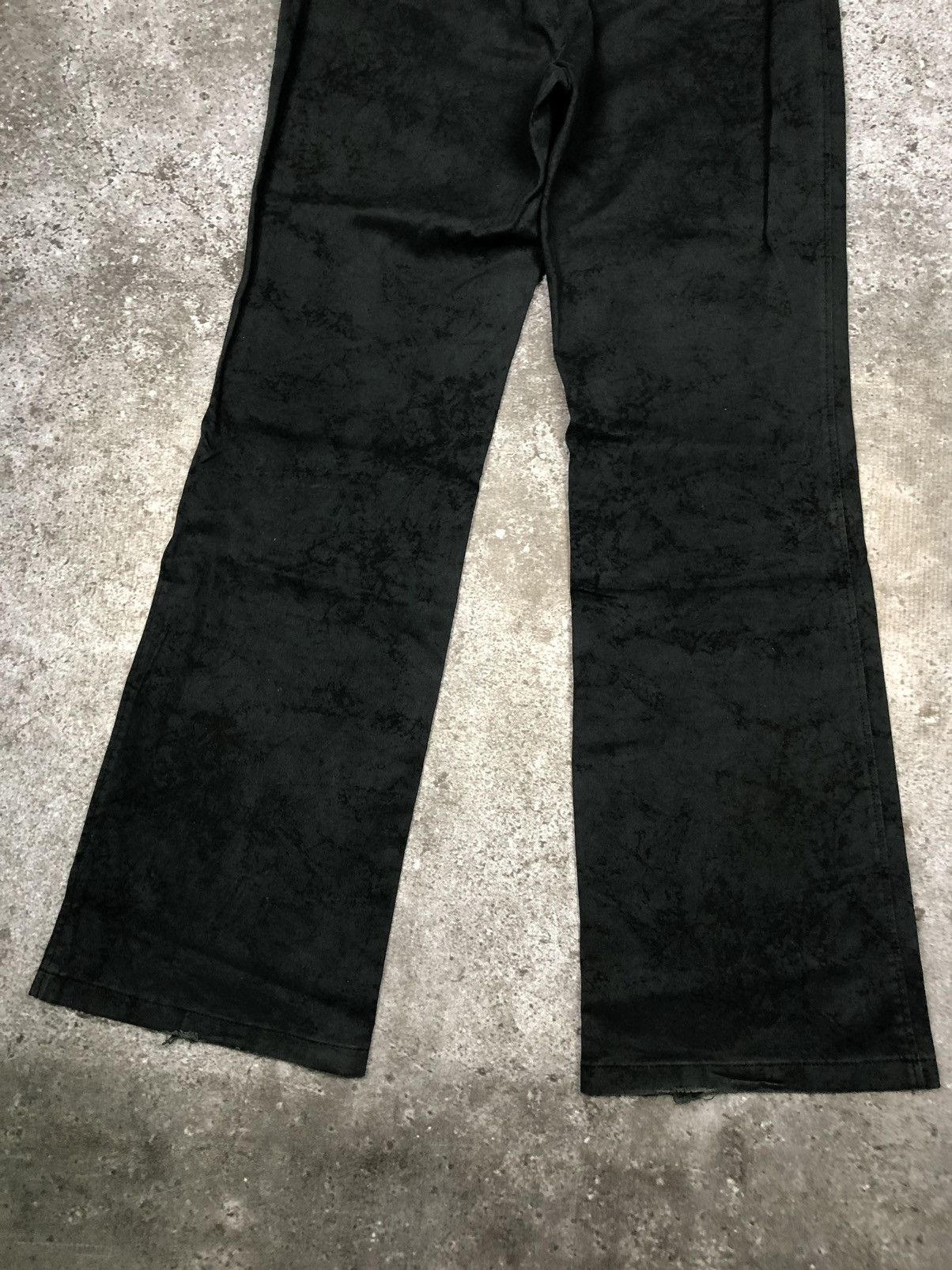 If Six Was Nine × Le Grande Bleu (L.G.B.) × Tornado Mart TORNADO MART BLACK CASUAL PANTS Size US 30 / EU 46 - 7 Thumbnail