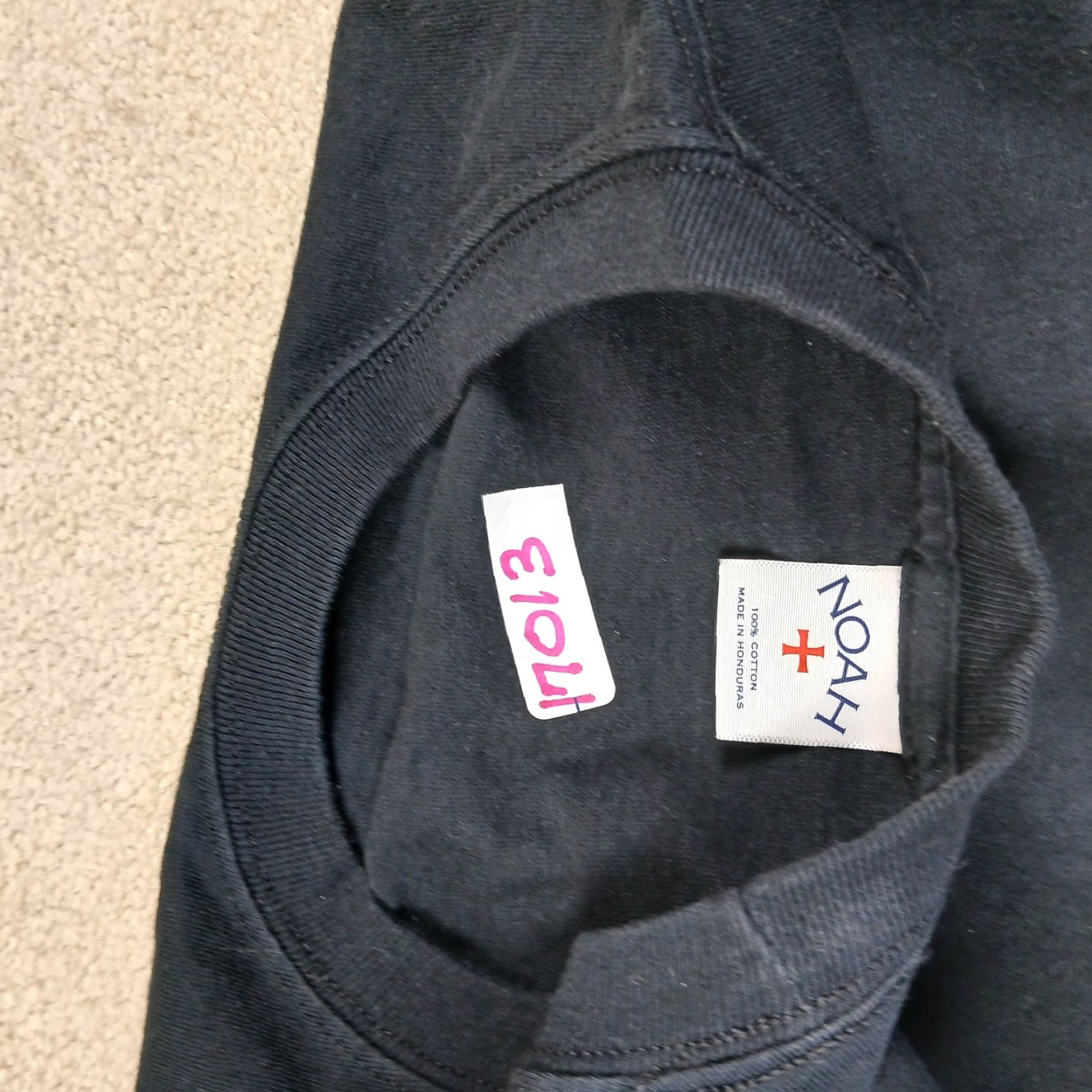 Noah Noah NYC T Shirt Mens Medium Black Long Sleeve Spellout Size US M / EU 48-50 / 2 - 8 Thumbnail