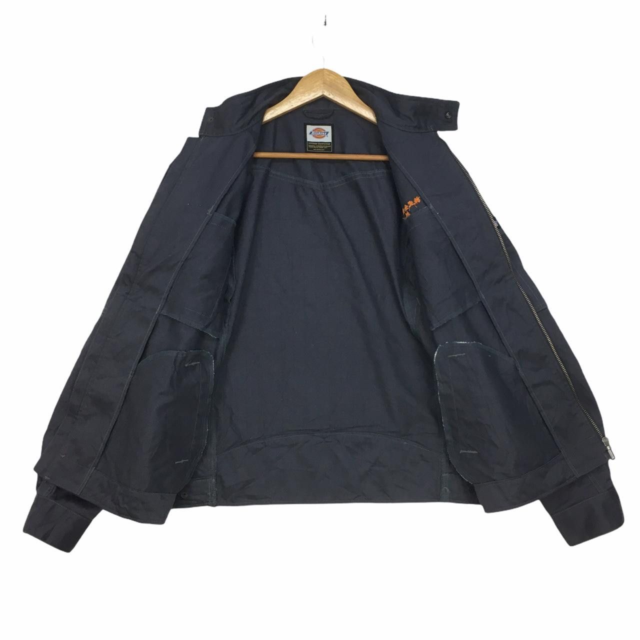 Dickies Vtg DICKIES Zip Up Workwear Jacket Original American Brand Size US L / EU 52-54 / 3 - 2 Thumbnail