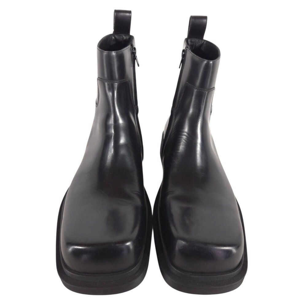 Bottega Veneta Bottega Veneta Square Toe Chunky Sole Zip Boots US 12 EU 45 Size US 12 / EU 45 - 2 Thumbnail