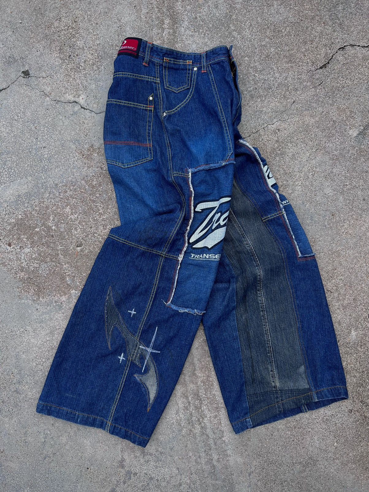 Other SEPTEMBER WORKS PROTOTYPE E02 REWORKED WIDE LEG Size US 32 / EU 48 - 4 Thumbnail