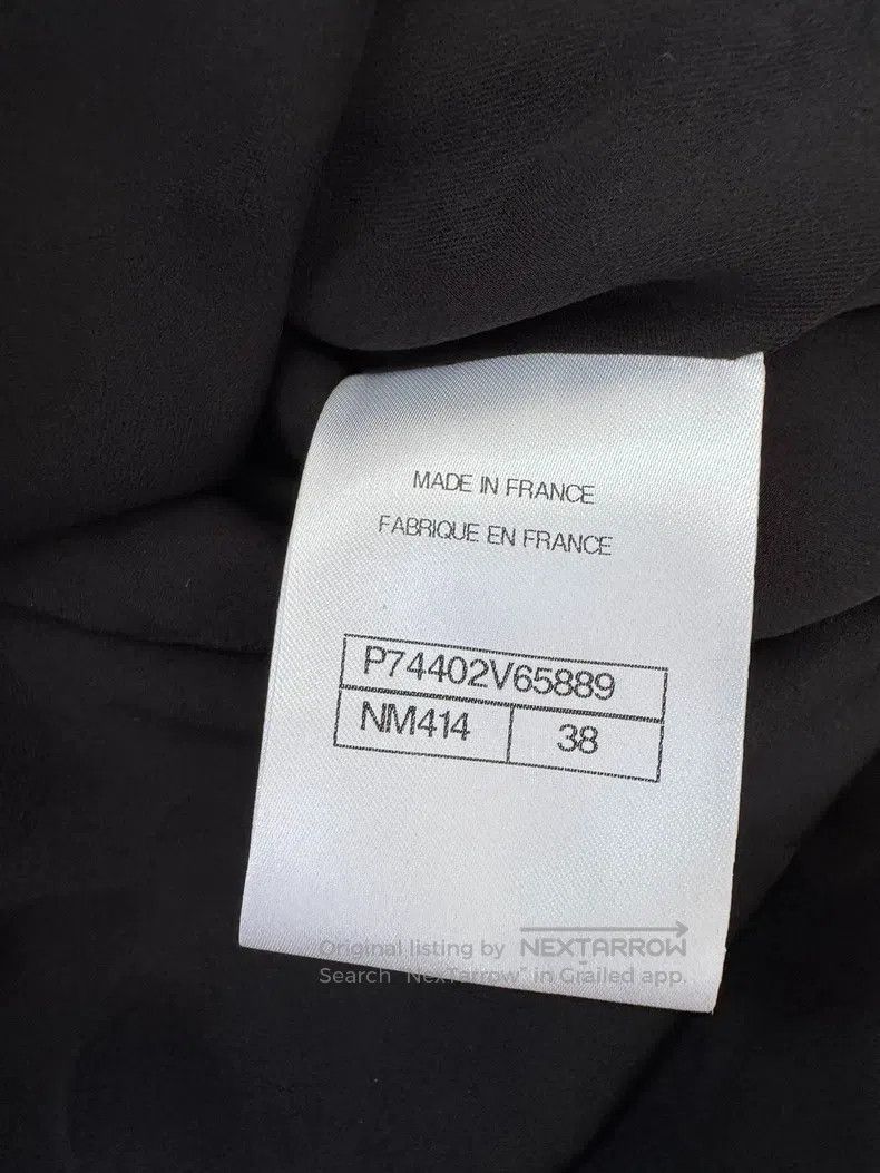 Chanel Chanel Black mixed colour woven four-pocket stand-up colla Size XS / US 0-2 / IT 36-38 - 5 Thumbnail