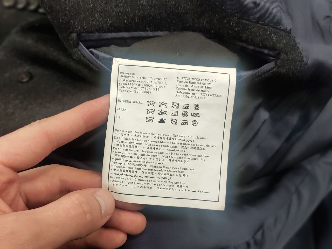Suitsupply Suitsupply Design vicenza Gray Pure Wool coat Mid Jacket Size US S / EU 44-46 / 1 - 18 Thumbnail
