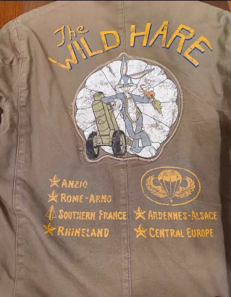 The Real McCoy's The REAL McCOY'S M1943 Field Jacket, Bru hua Back Print Ver Size US M / EU 48-50 / 2 - 2 Thumbnail