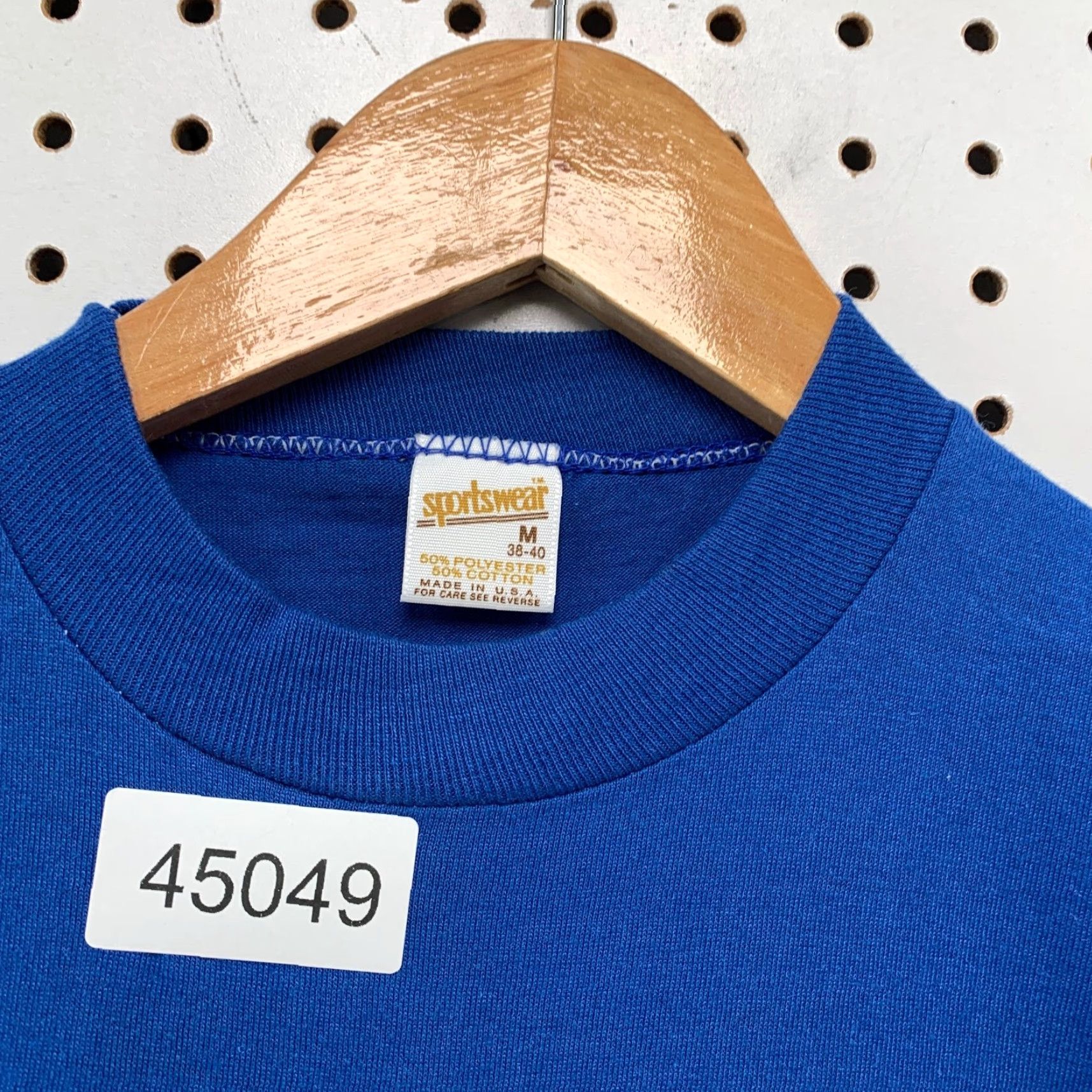 Vintage VINTAGE King Richards Faire Shirt Men M Blue Single Stitch 70s Renaissance T-Shirt Mens Size US M / EU 48-50 / 2 - 6 Thumbnail