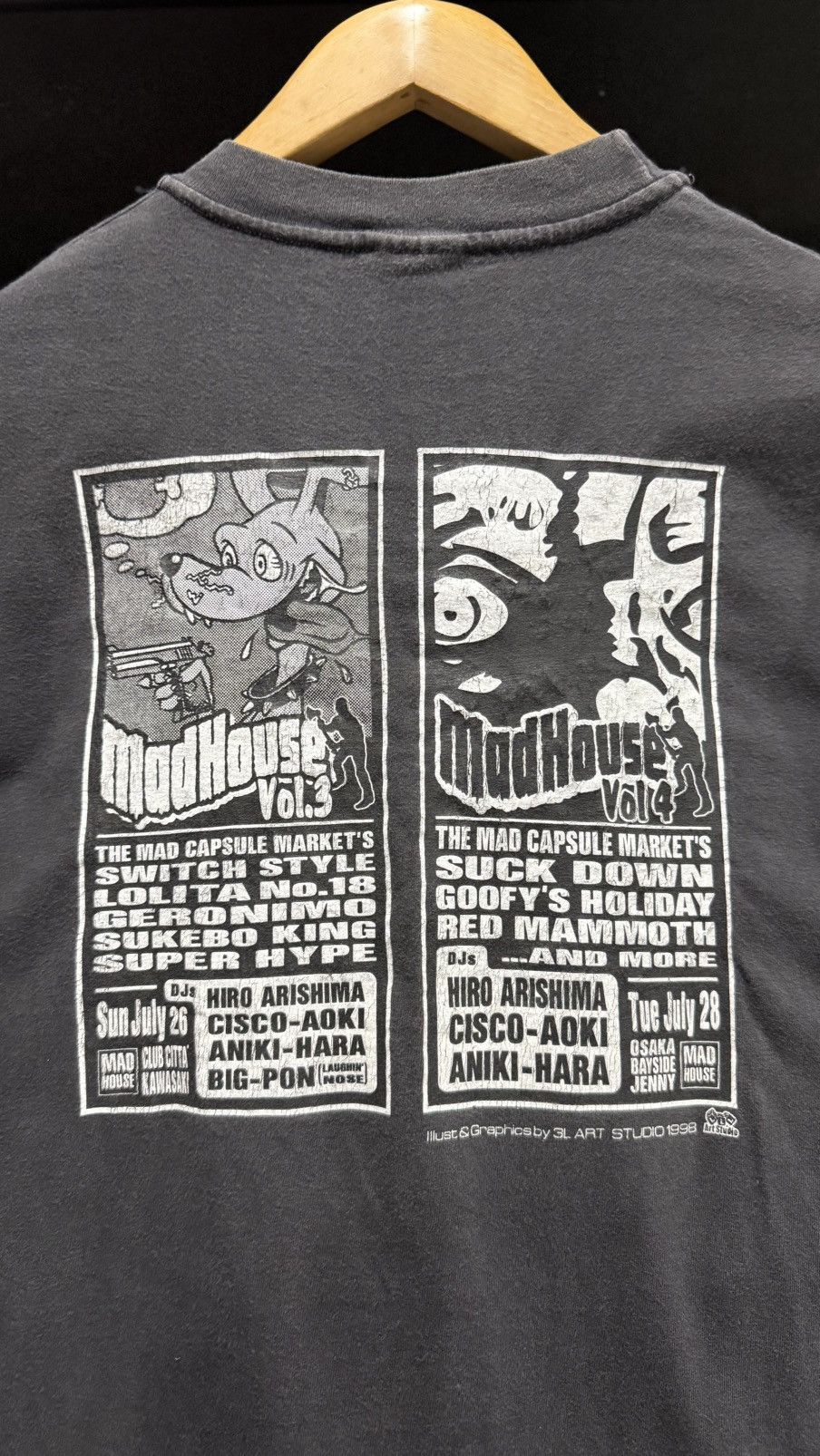 Vintage Vintage 90s Mad House Art Studio Faded Tee Size US M / EU 48-50 / 2 - 3 Thumbnail